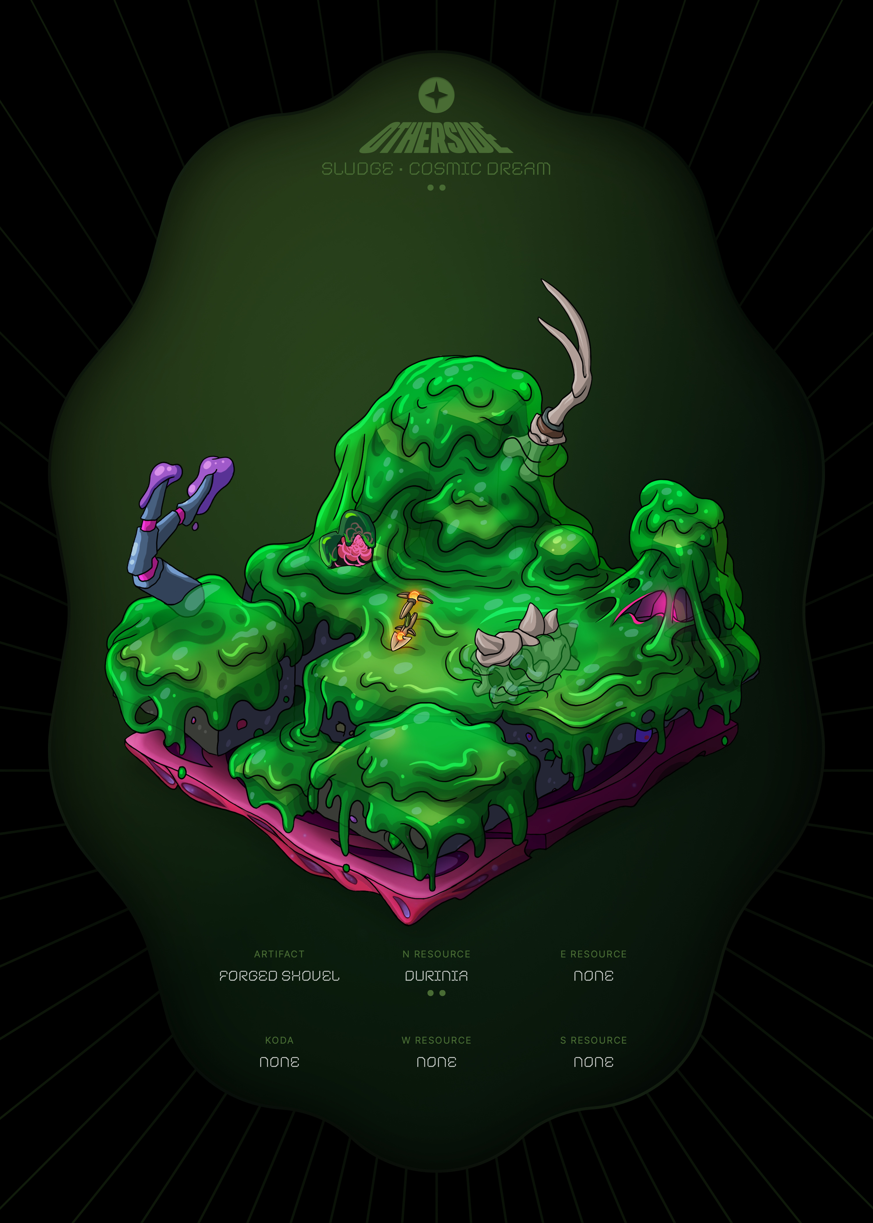Otherdeed #35372 — Sludge
