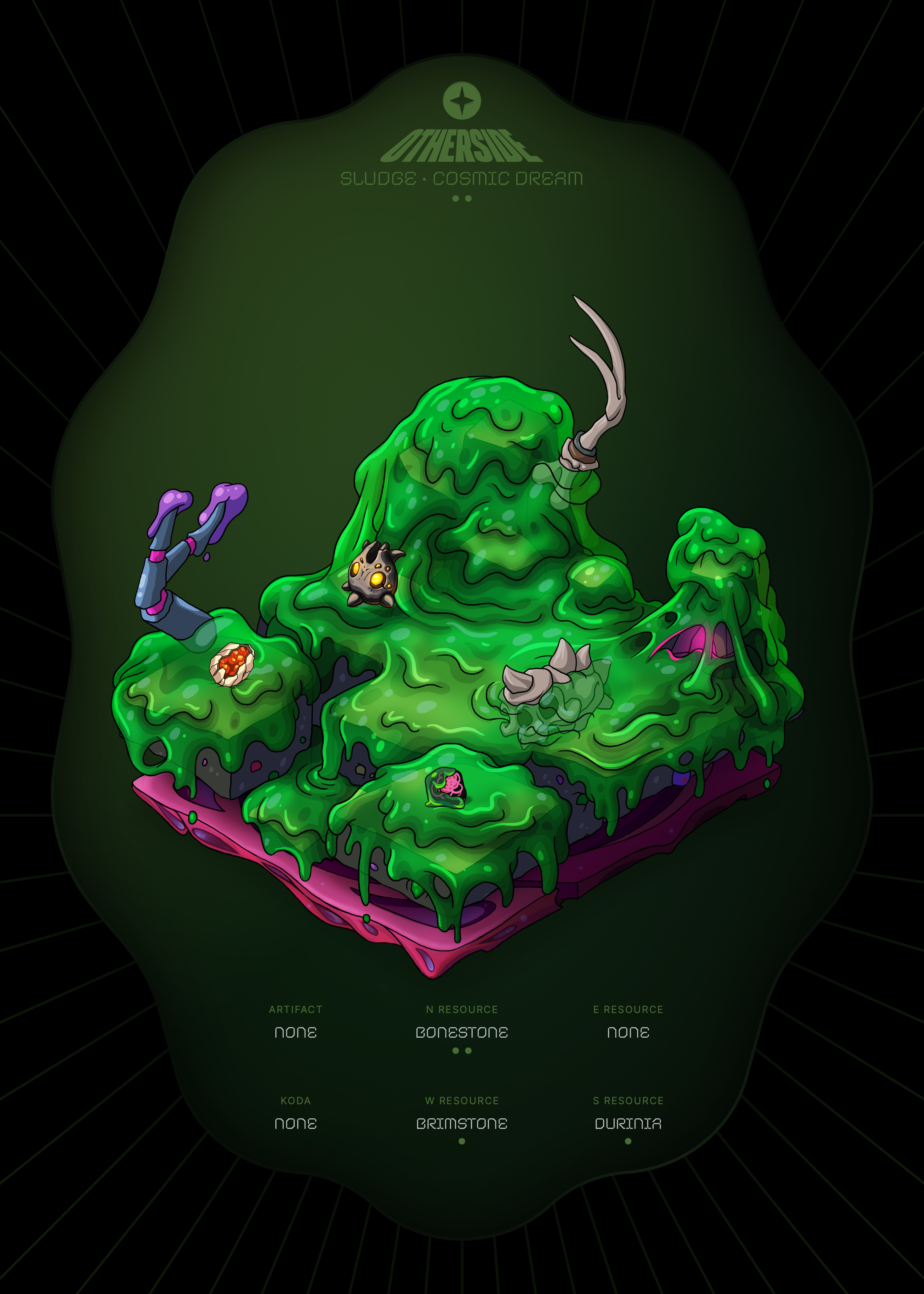 Otherdeed #32394 — Sludge
