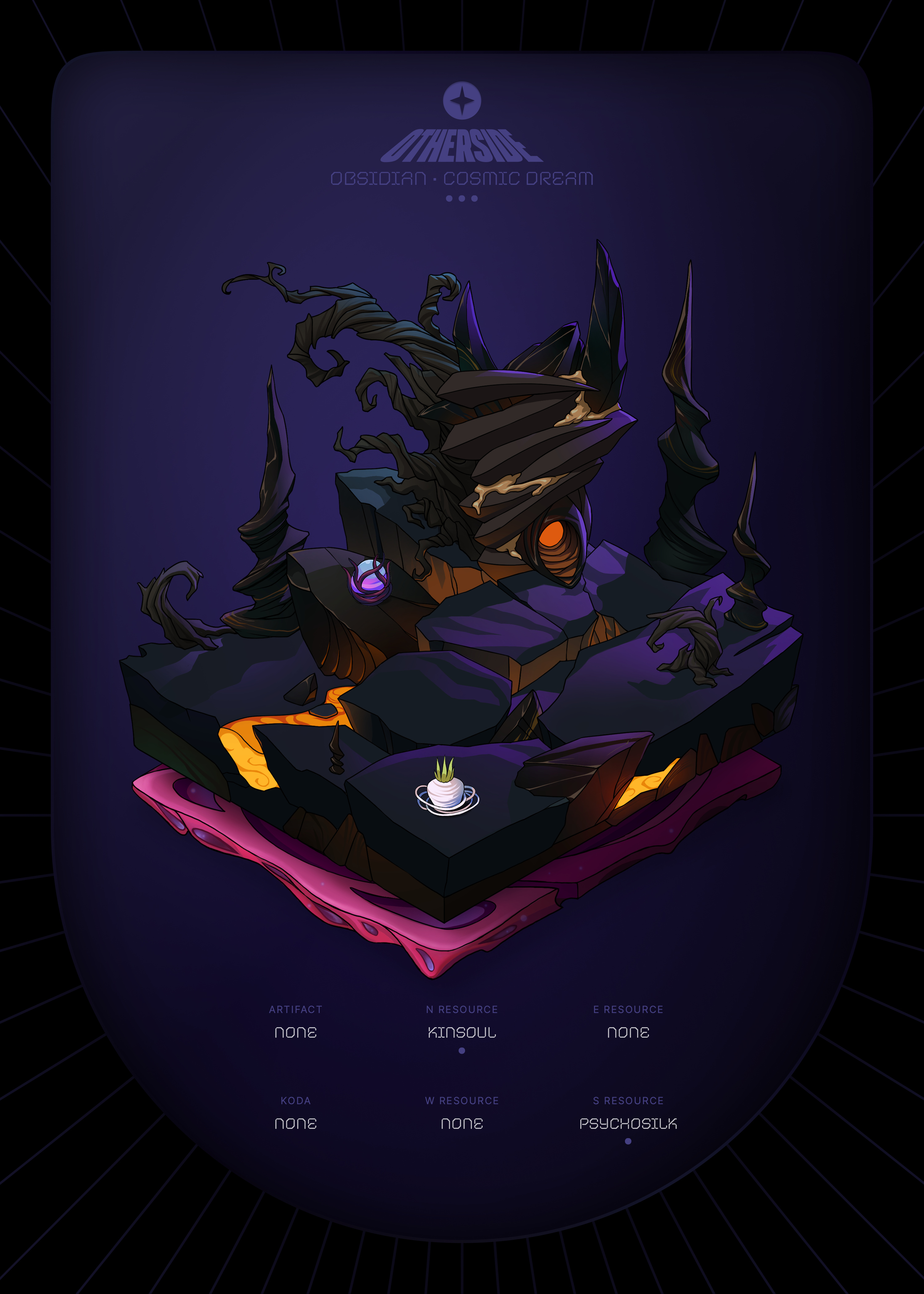 Otherdeed #34549 — Obsidian