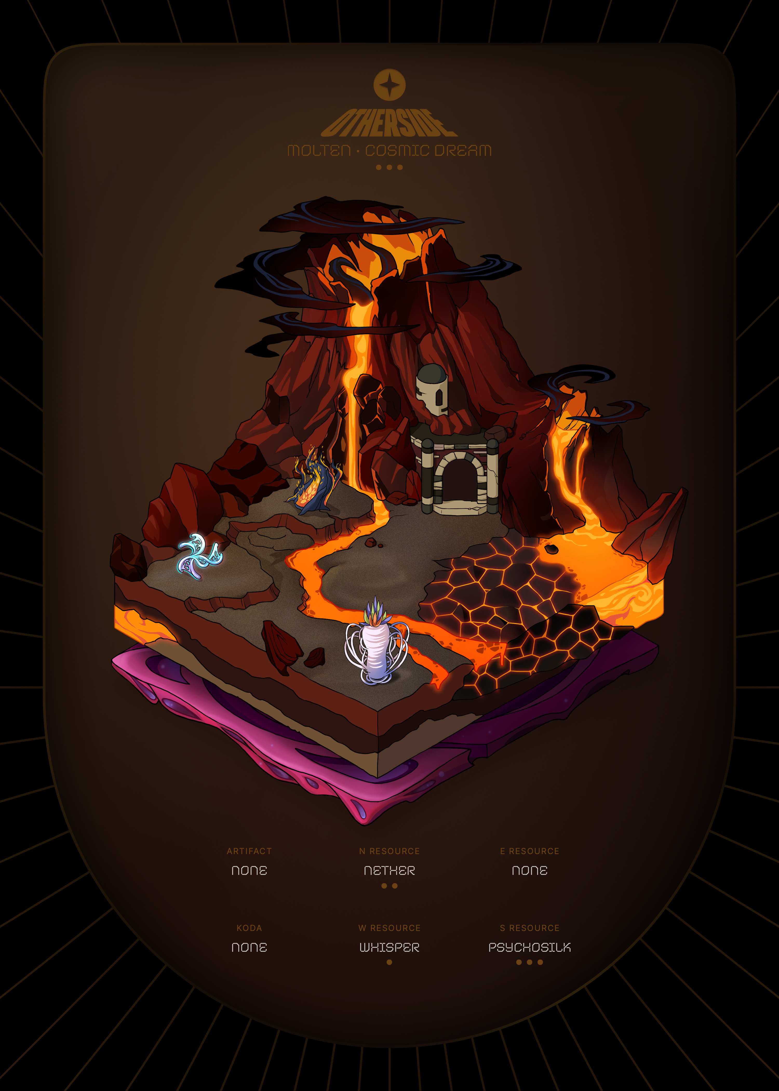 Otherdeed #94293 — Molten