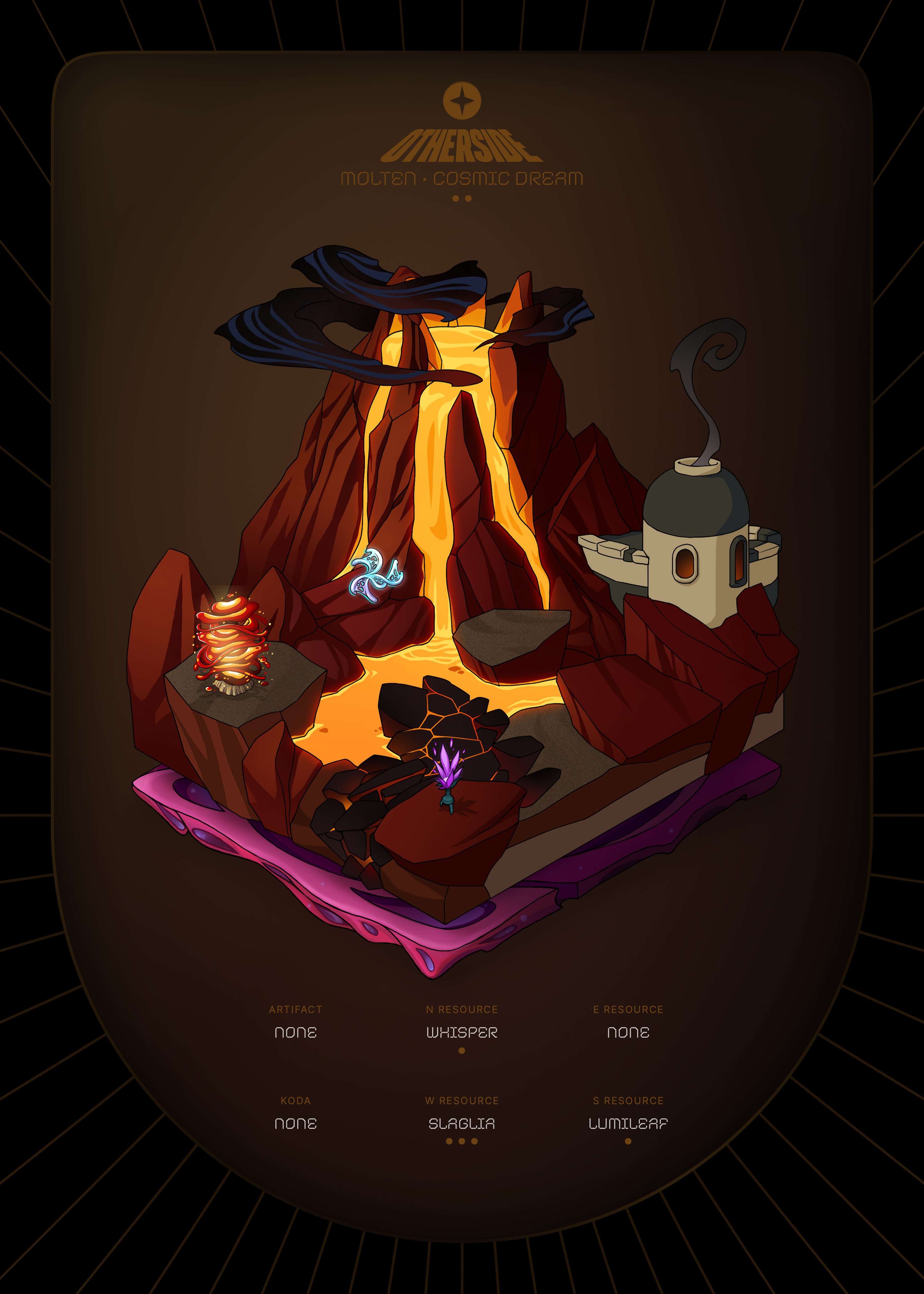 Otherdeed #95346 — Molten