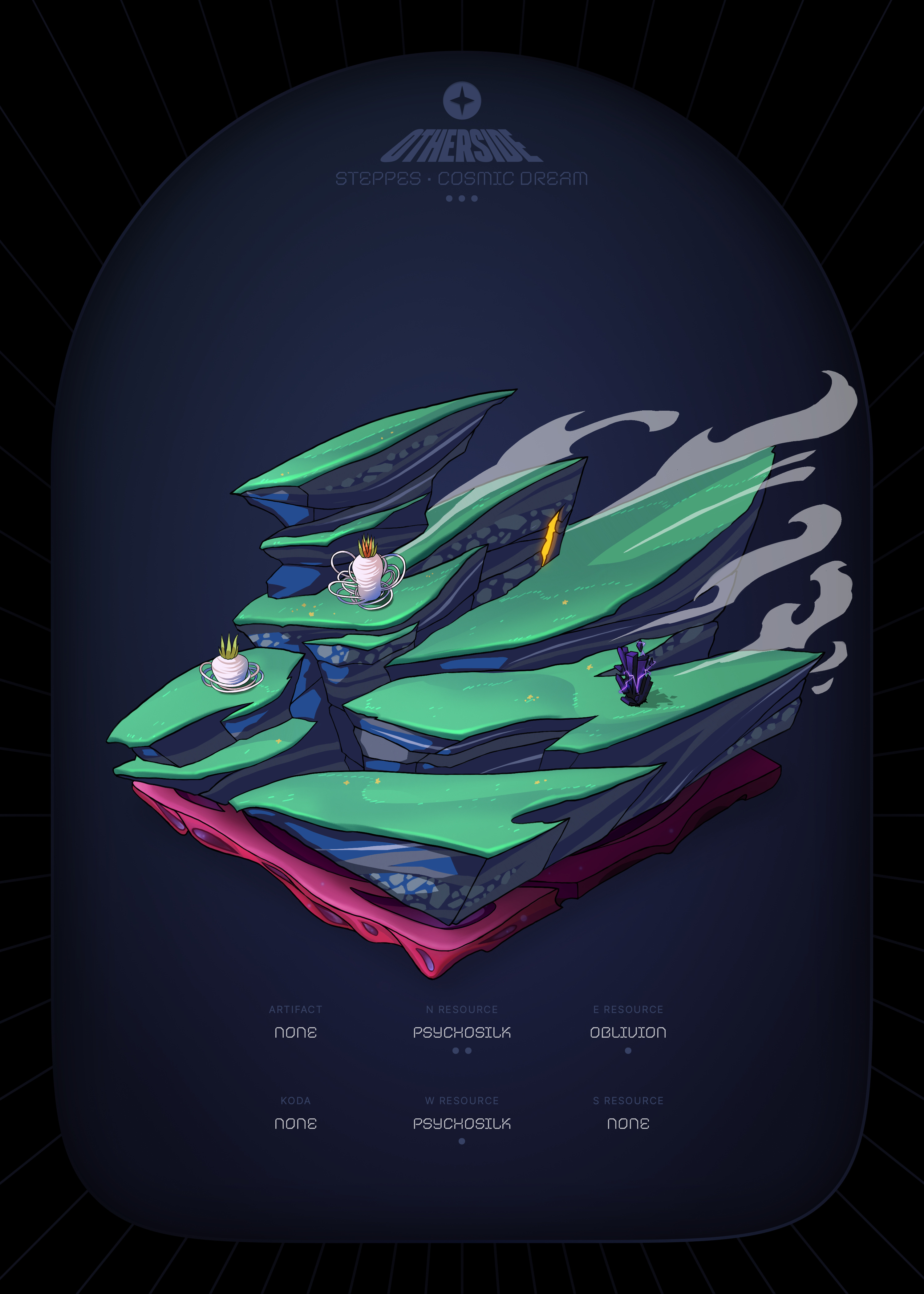 Otherdeed #33064 — Steppes