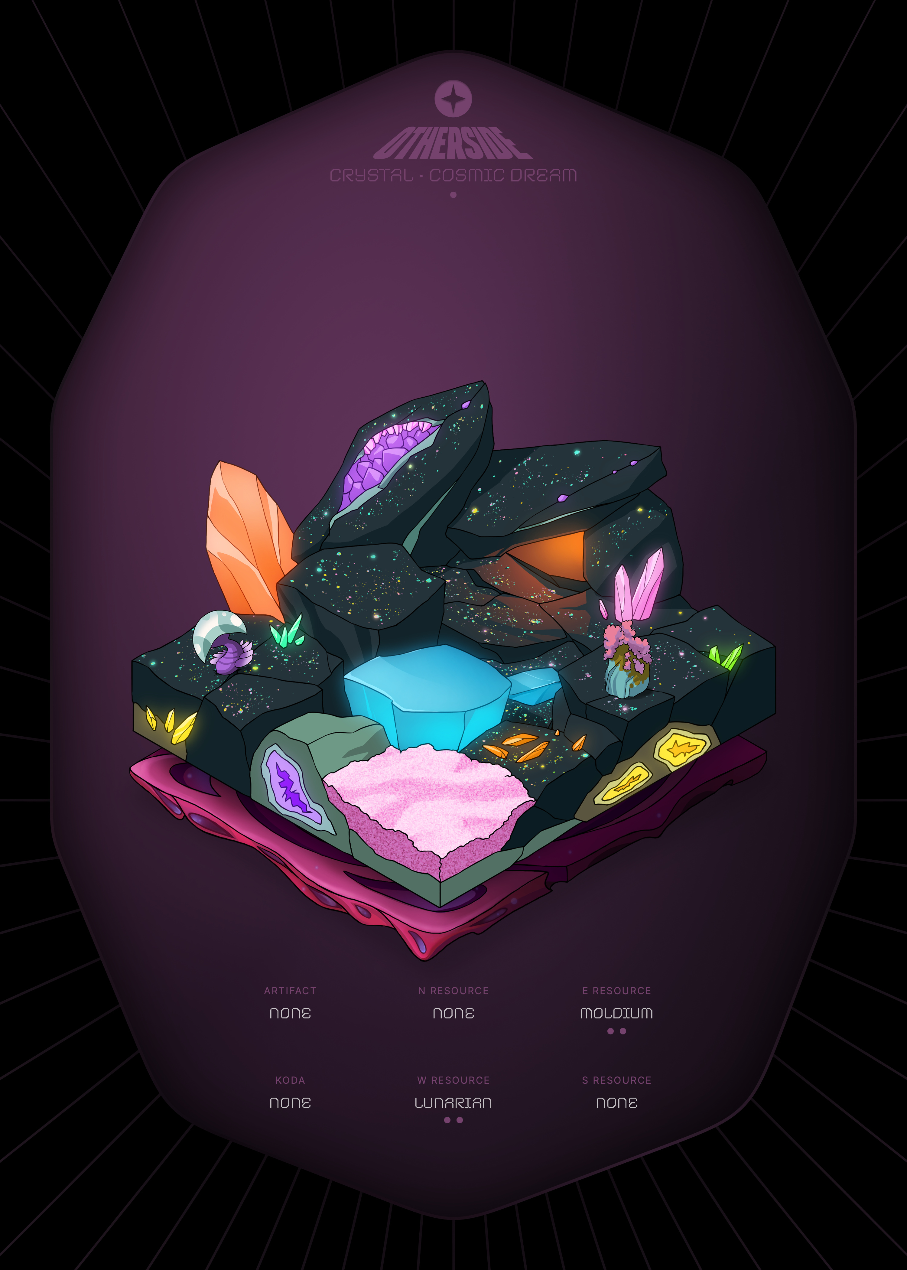 Otherdeed #38392 — Crystal