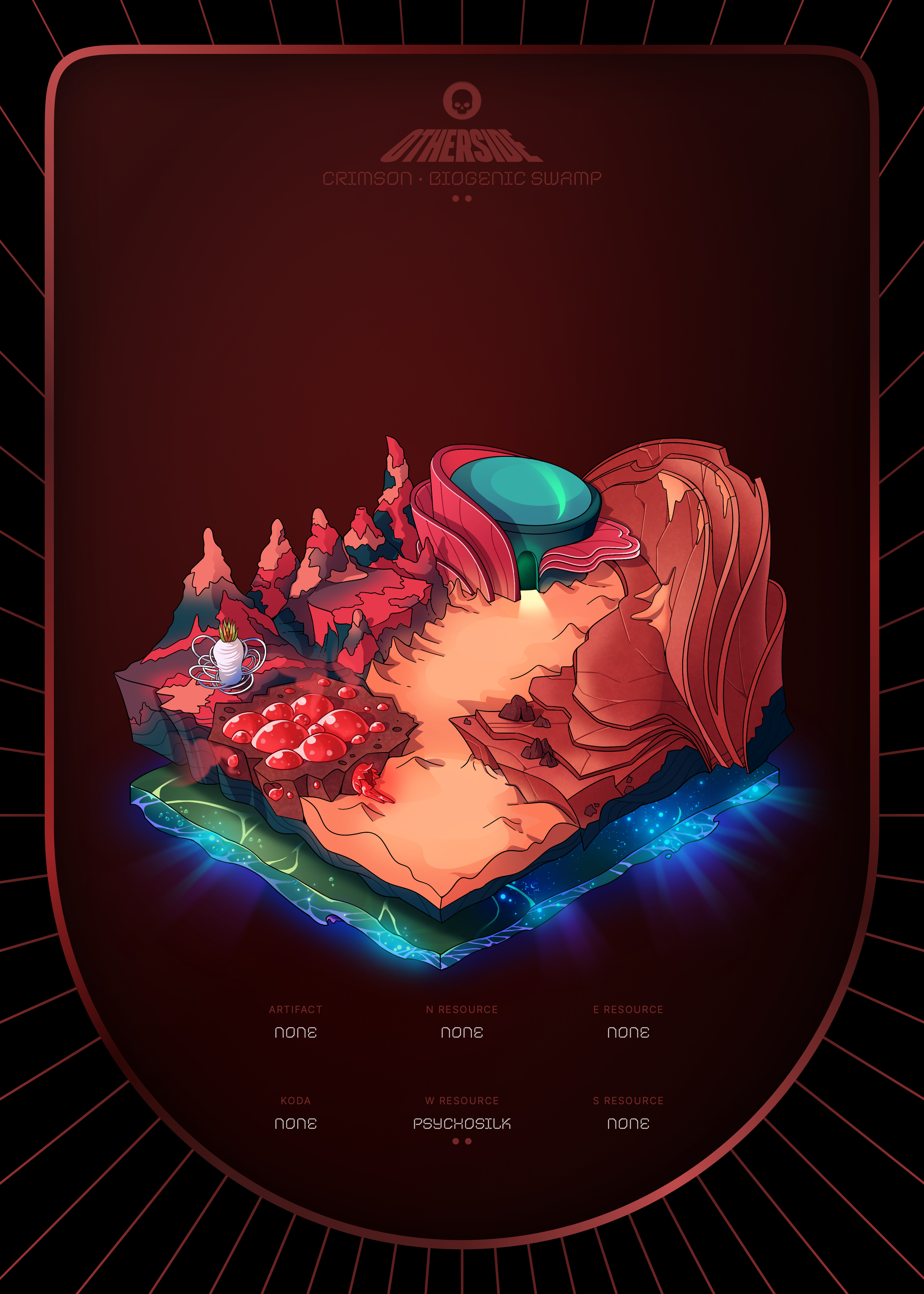 Otherdeed #6541 — Crimson