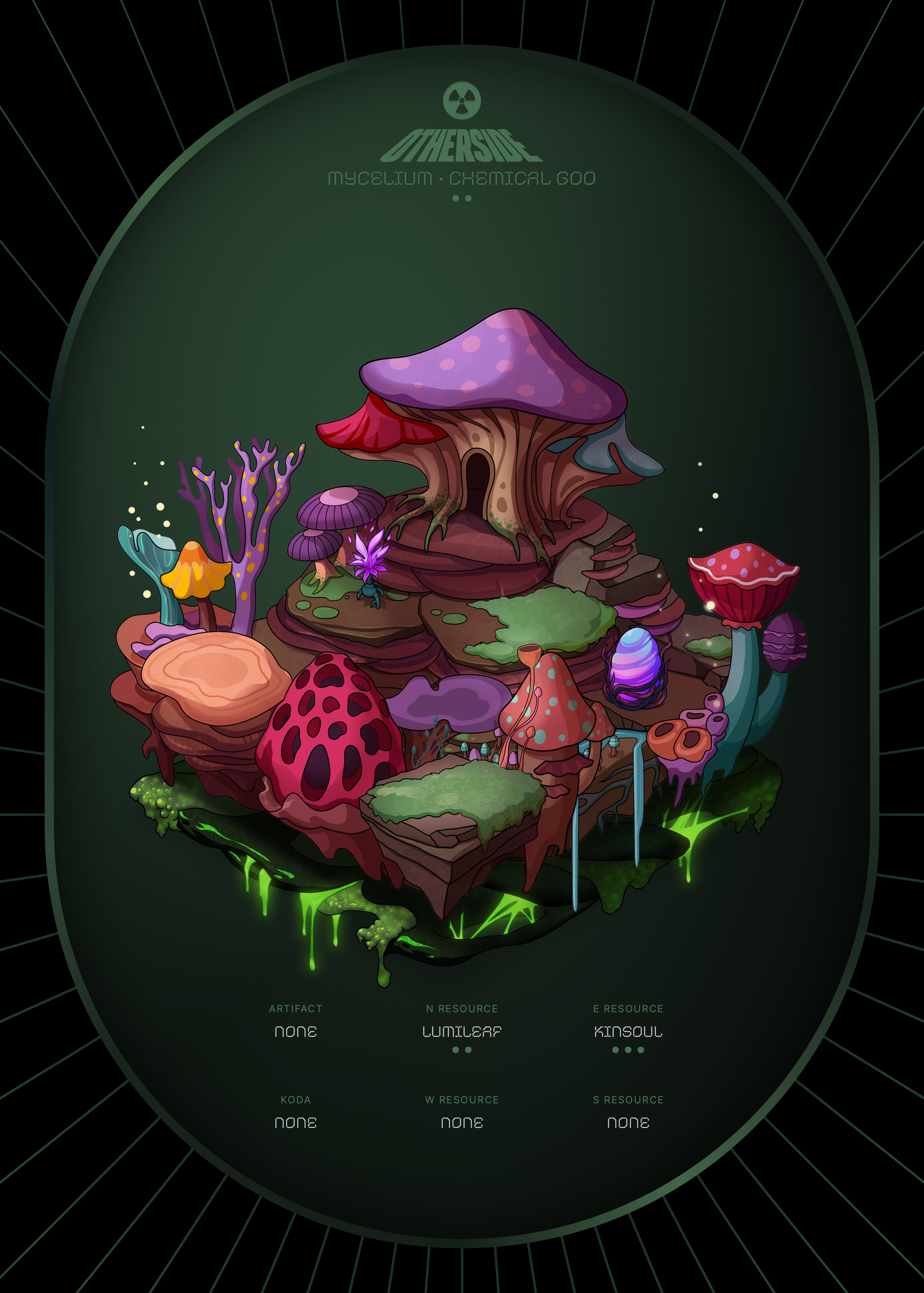 Otherdeed #19561 — Mycelium