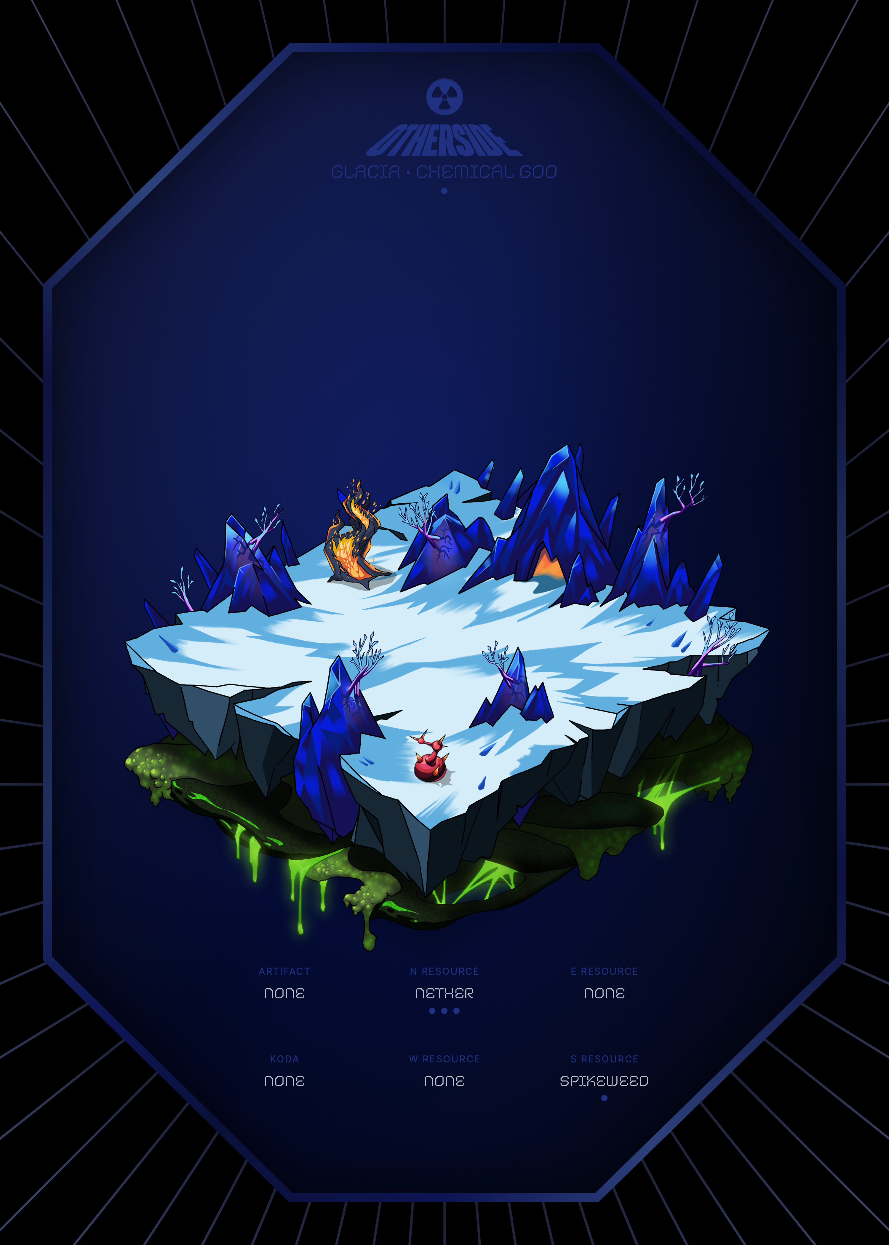 Otherdeed #14257 — Glacia