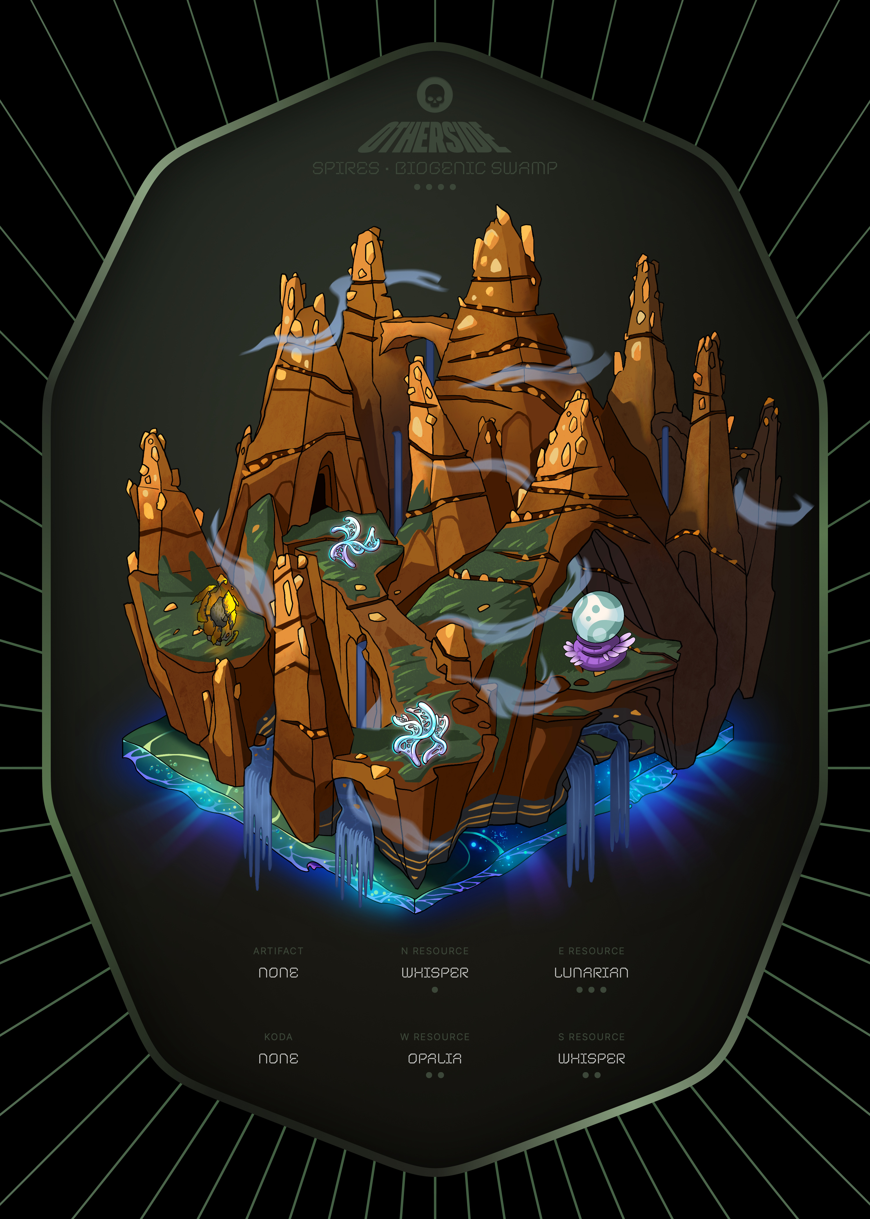 Otherdeed #1627 — Spires