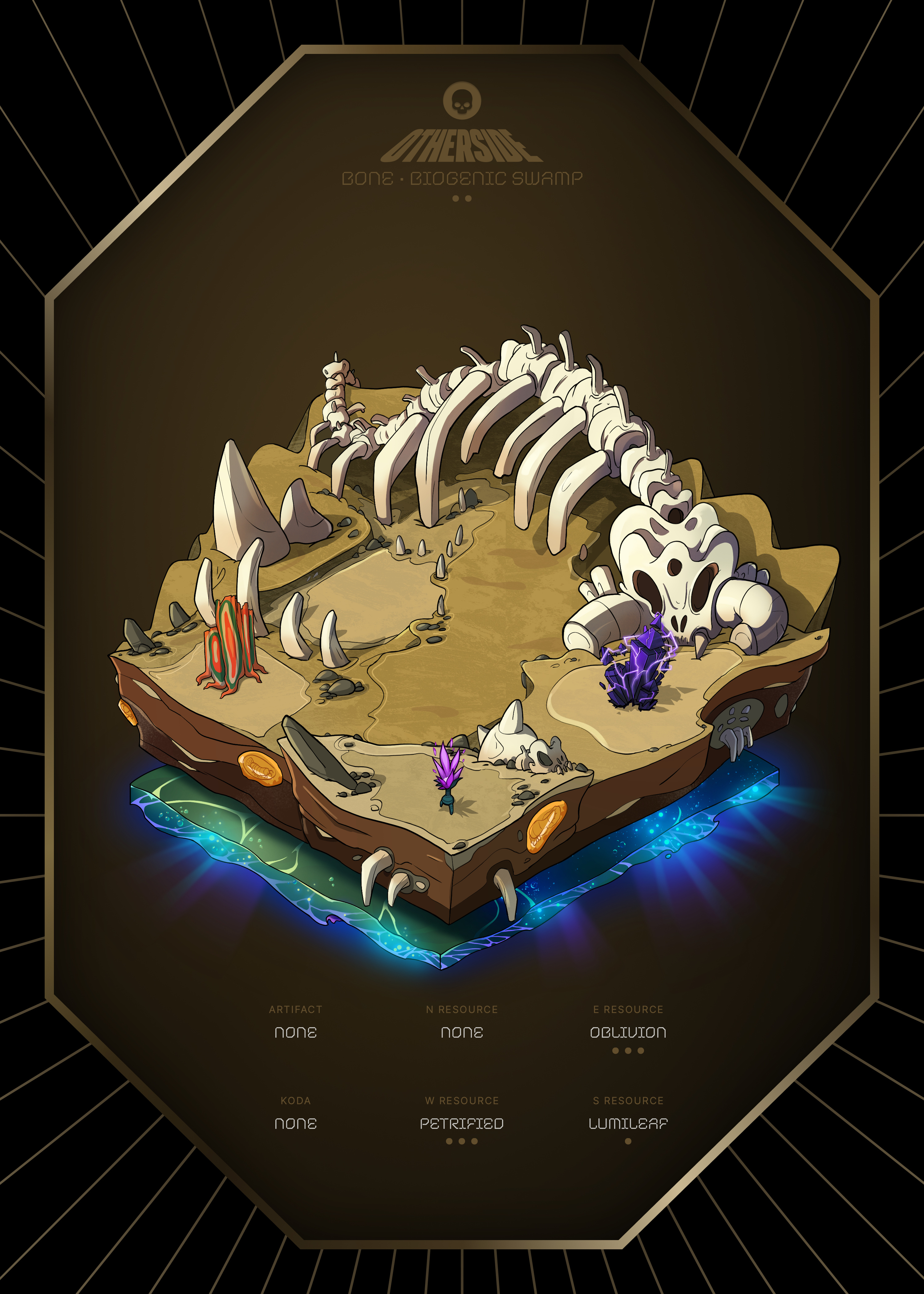 Otherdeed #6589 — Bone