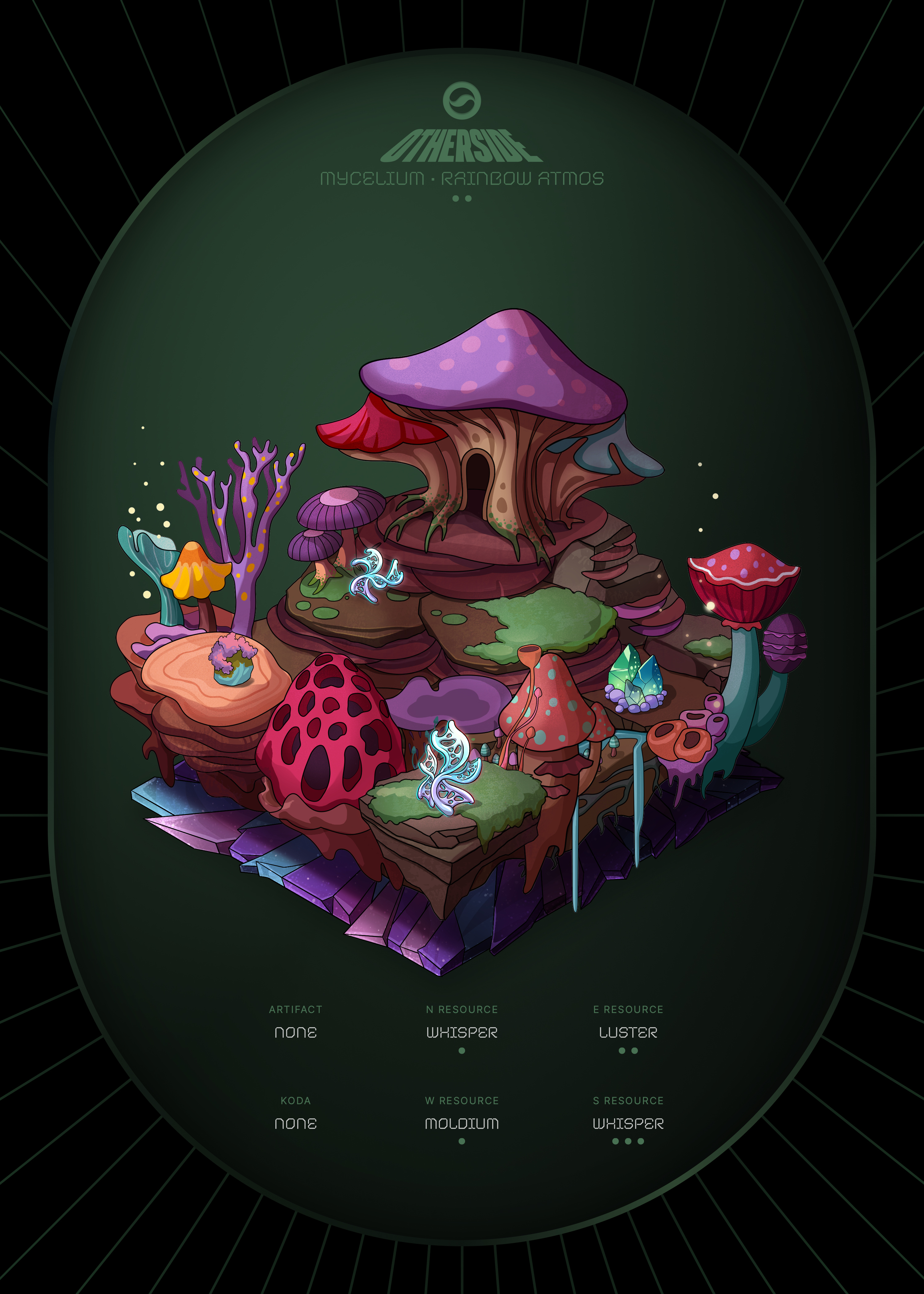Otherdeed #70754 — Mycelium