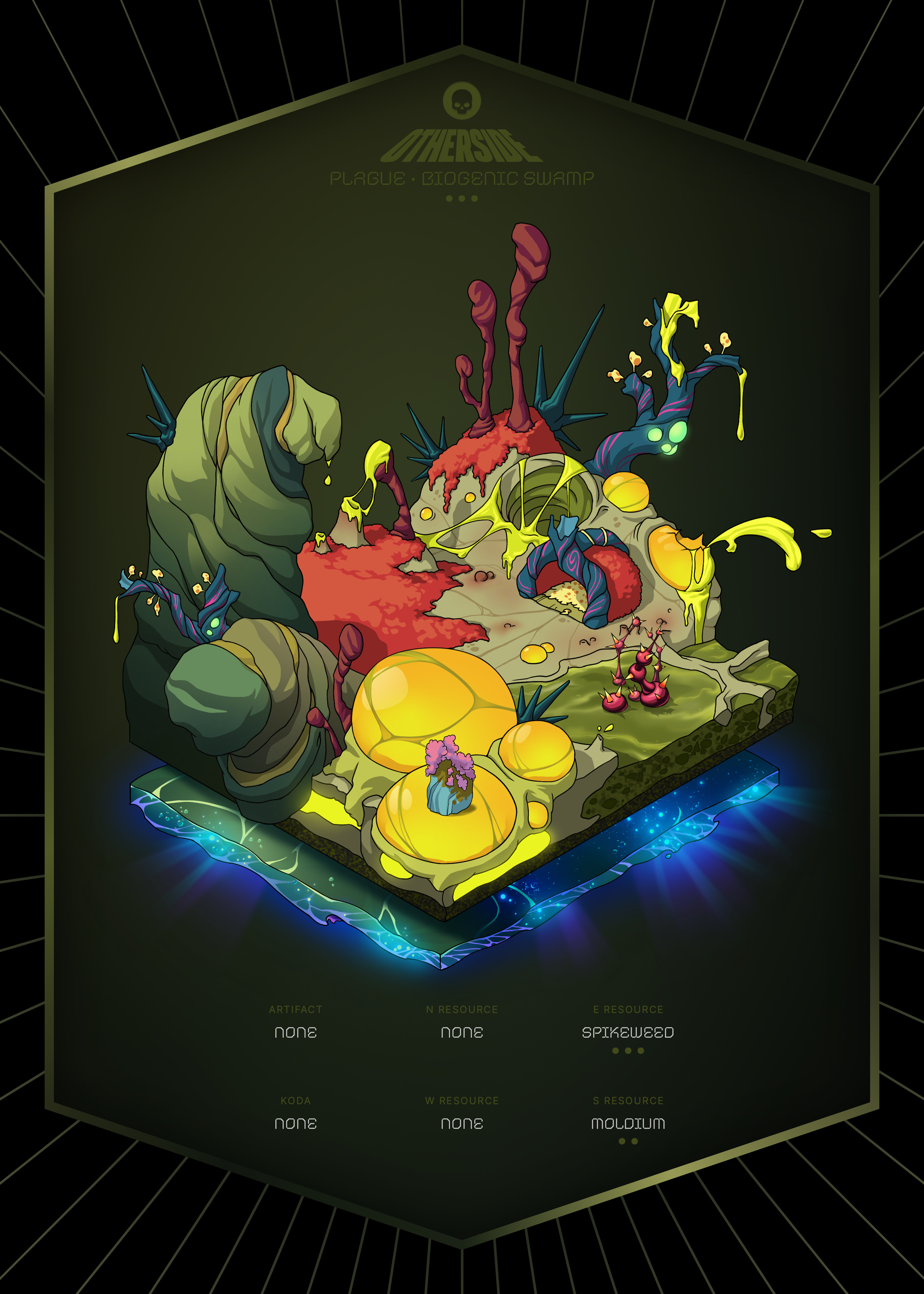 Otherdeed #267 — Plague
