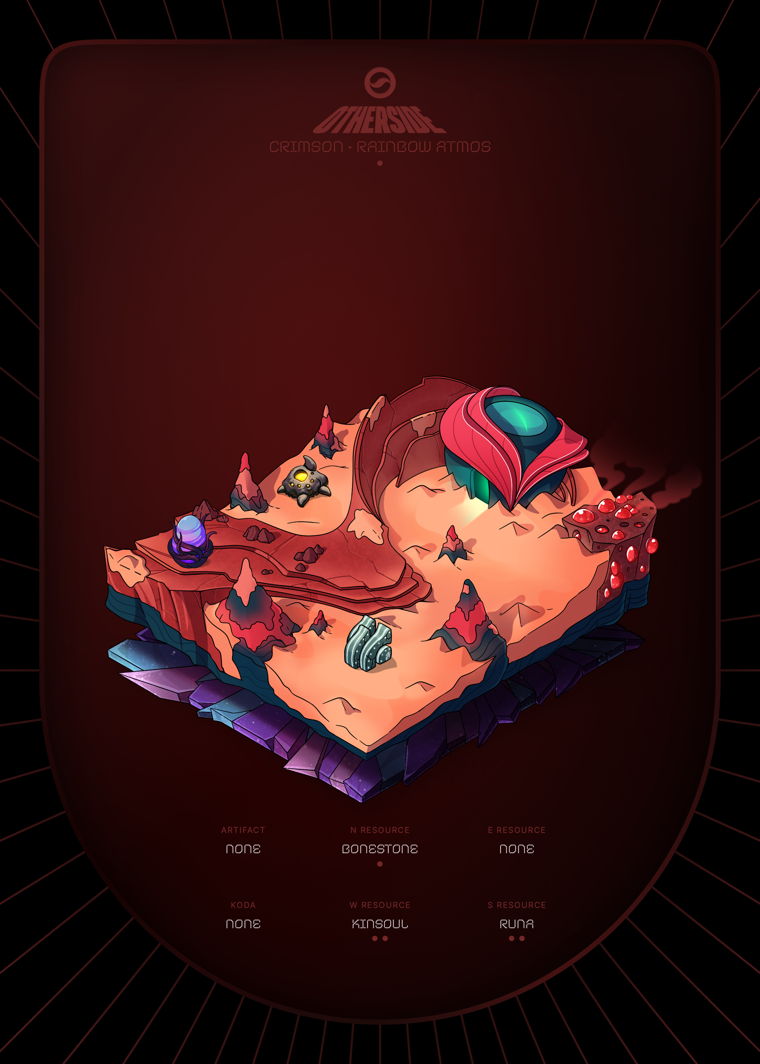 Otherdeed #73684 — Crimson