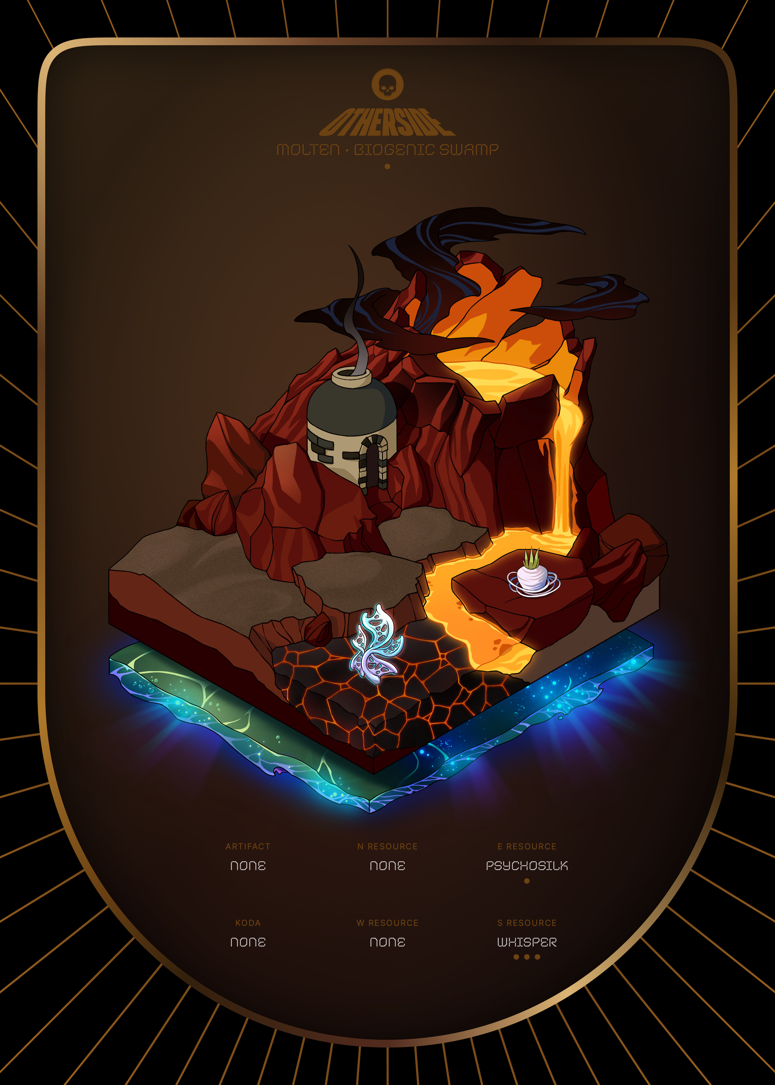 Otherdeed #6778 — Molten