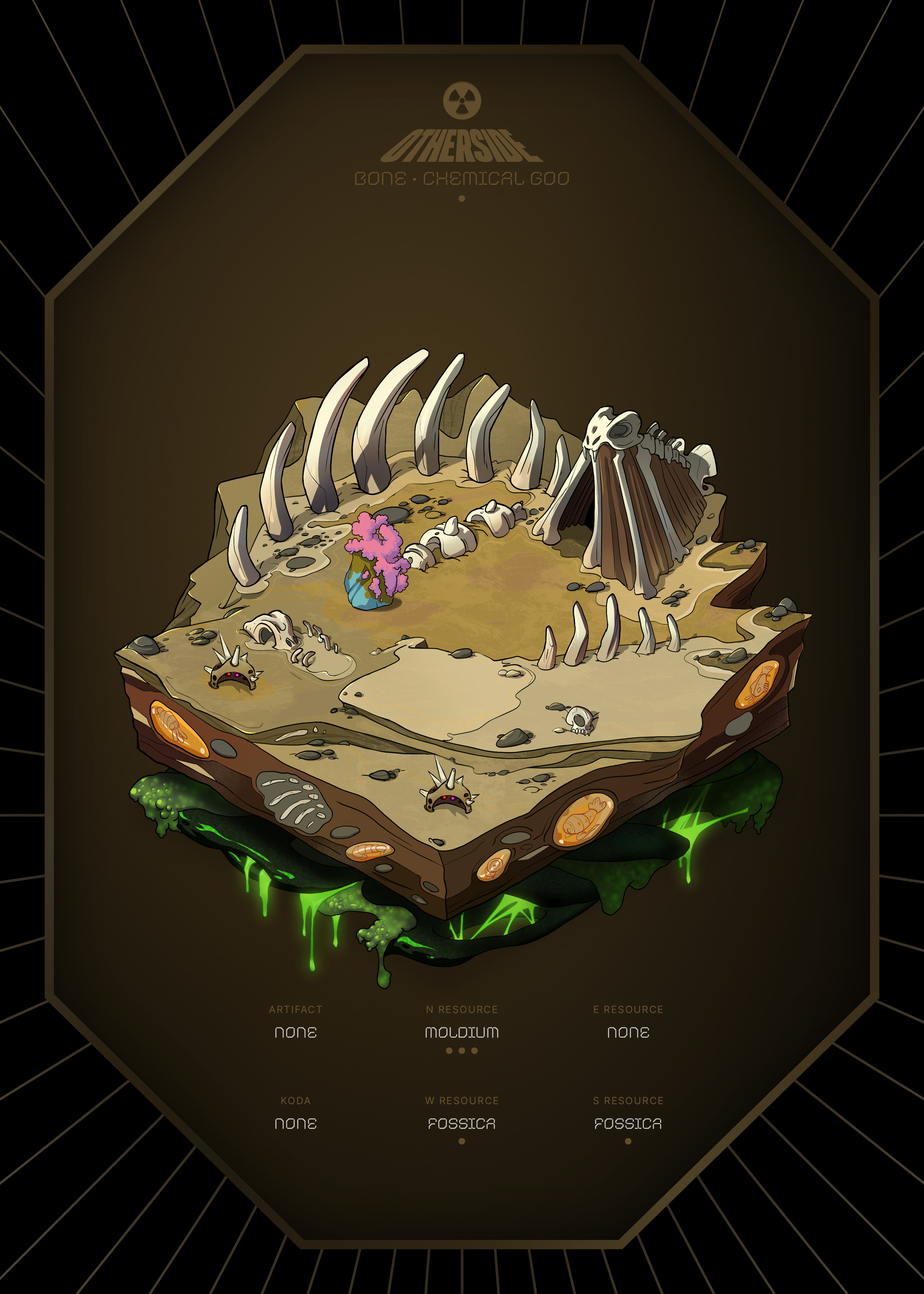 Otherdeed #25921 — Bone