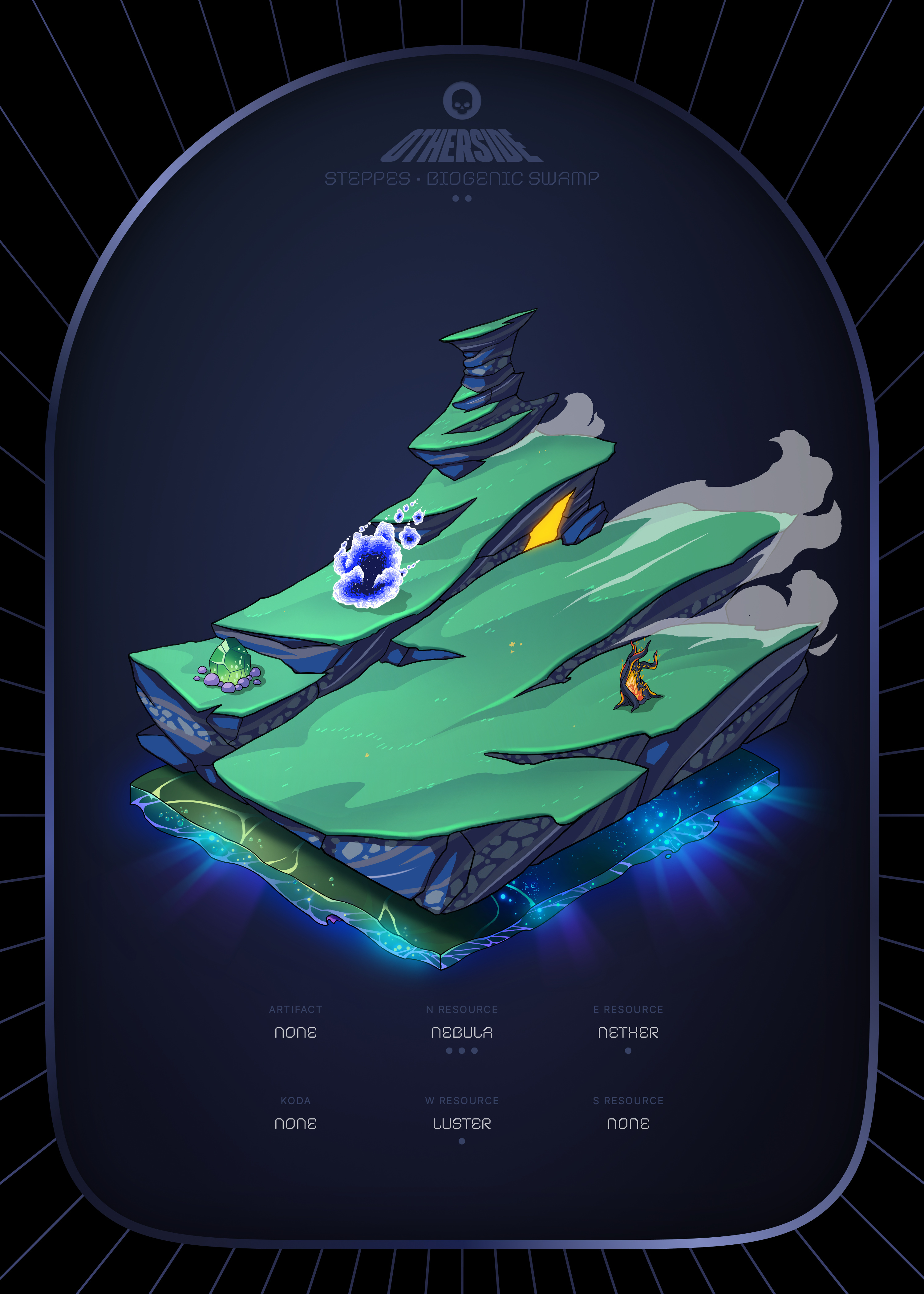 Otherdeed #3506 — Steppes