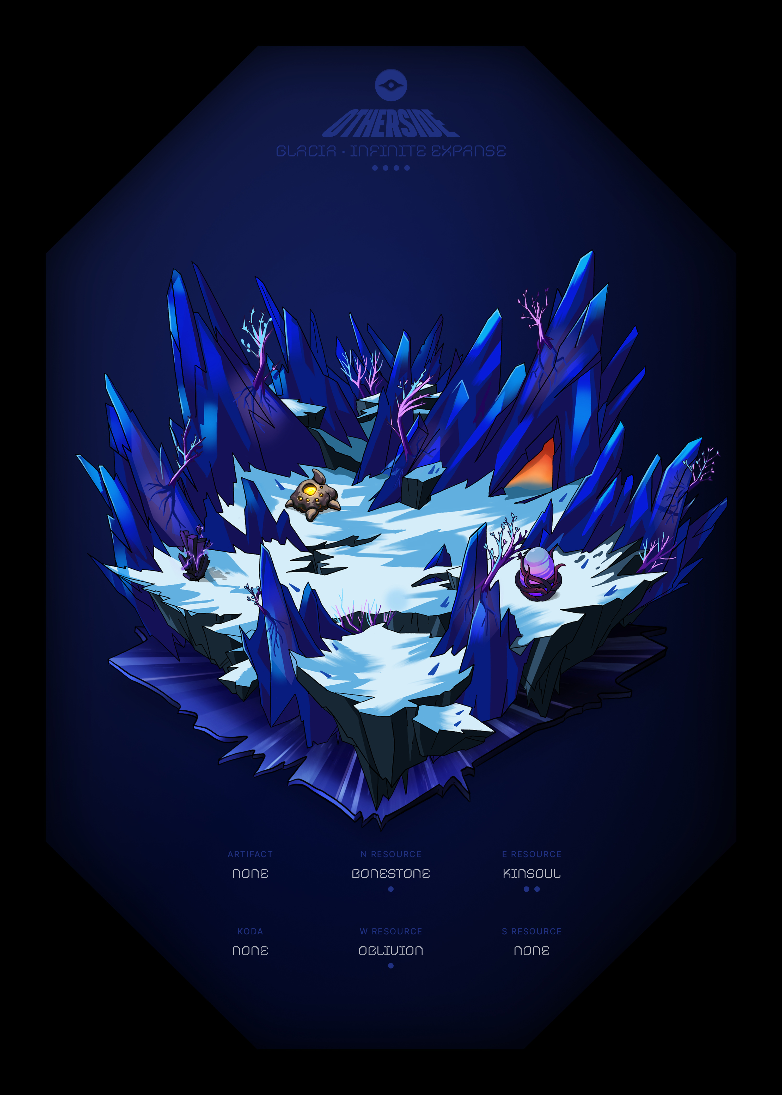 Otherdeed #55993 — Glacia