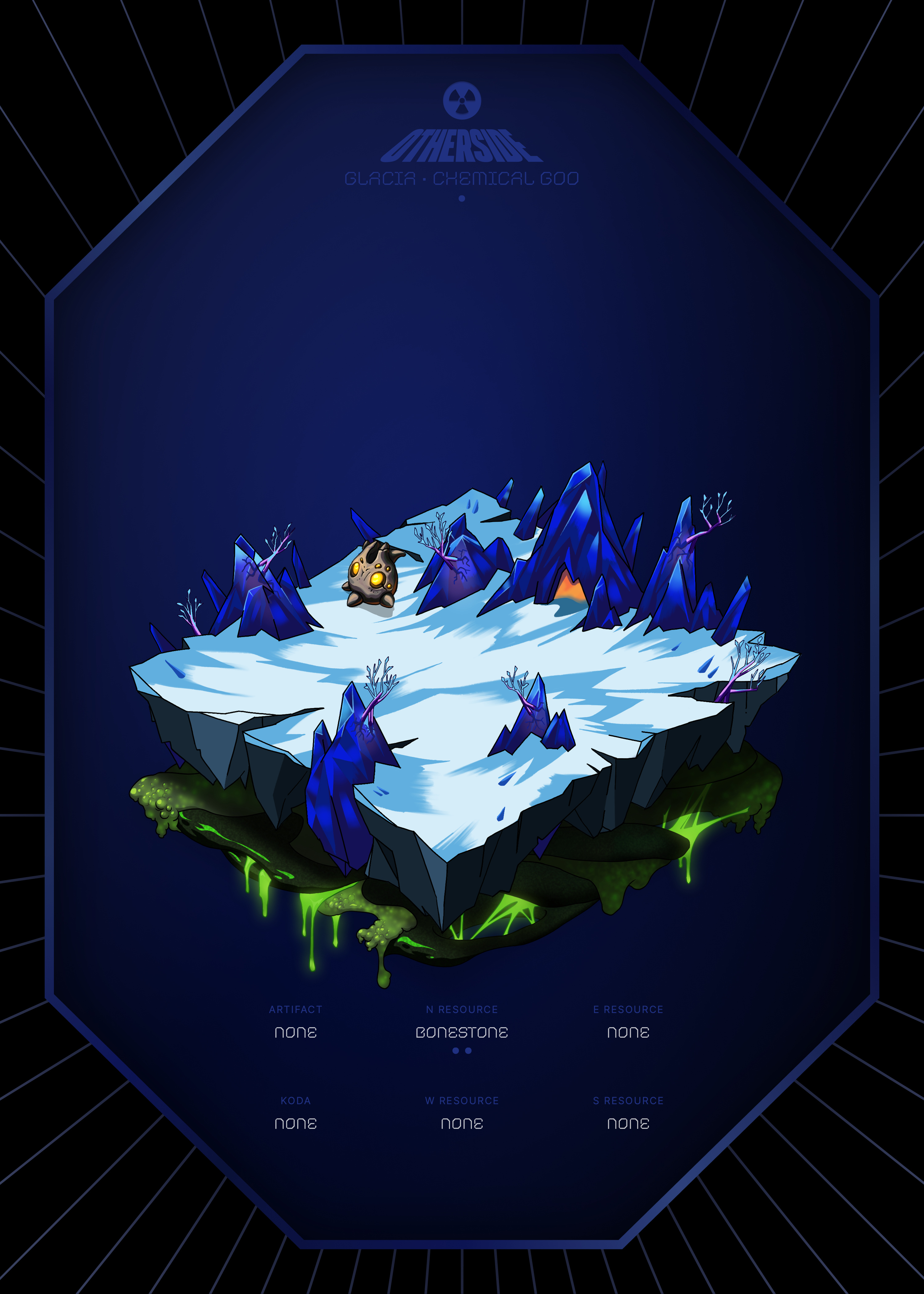 Otherdeed #10087 — Glacia