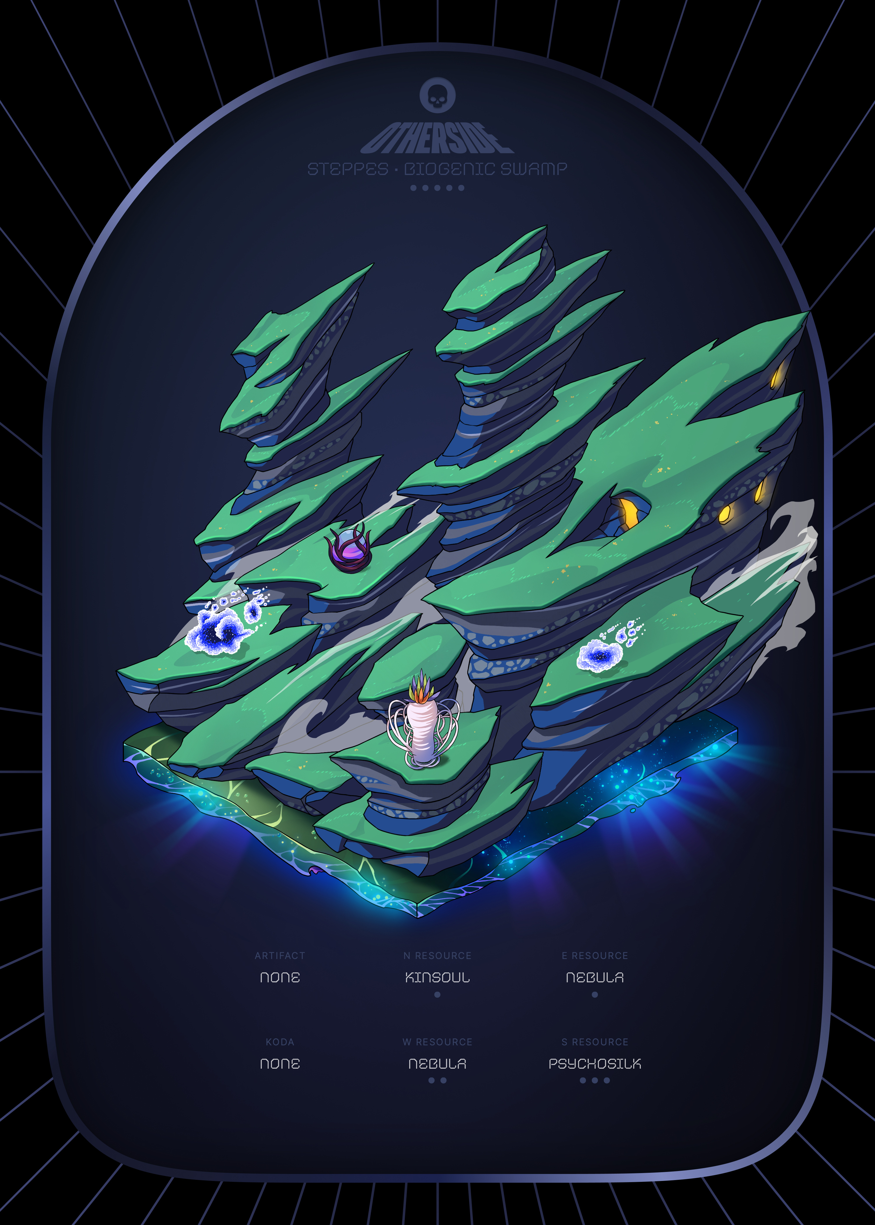 Otherdeed #2435 — Steppes