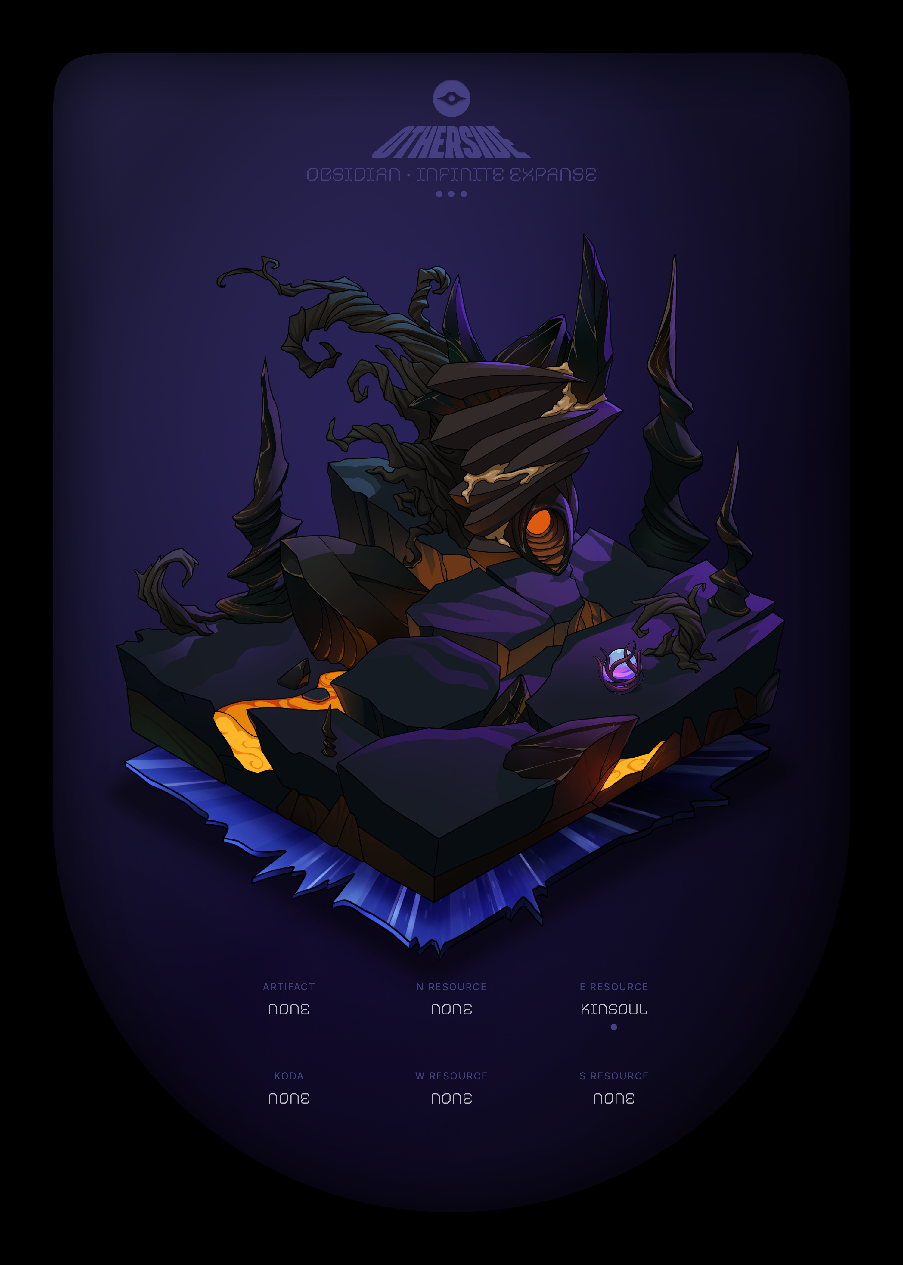 Otherdeed #42482 — Obsidian