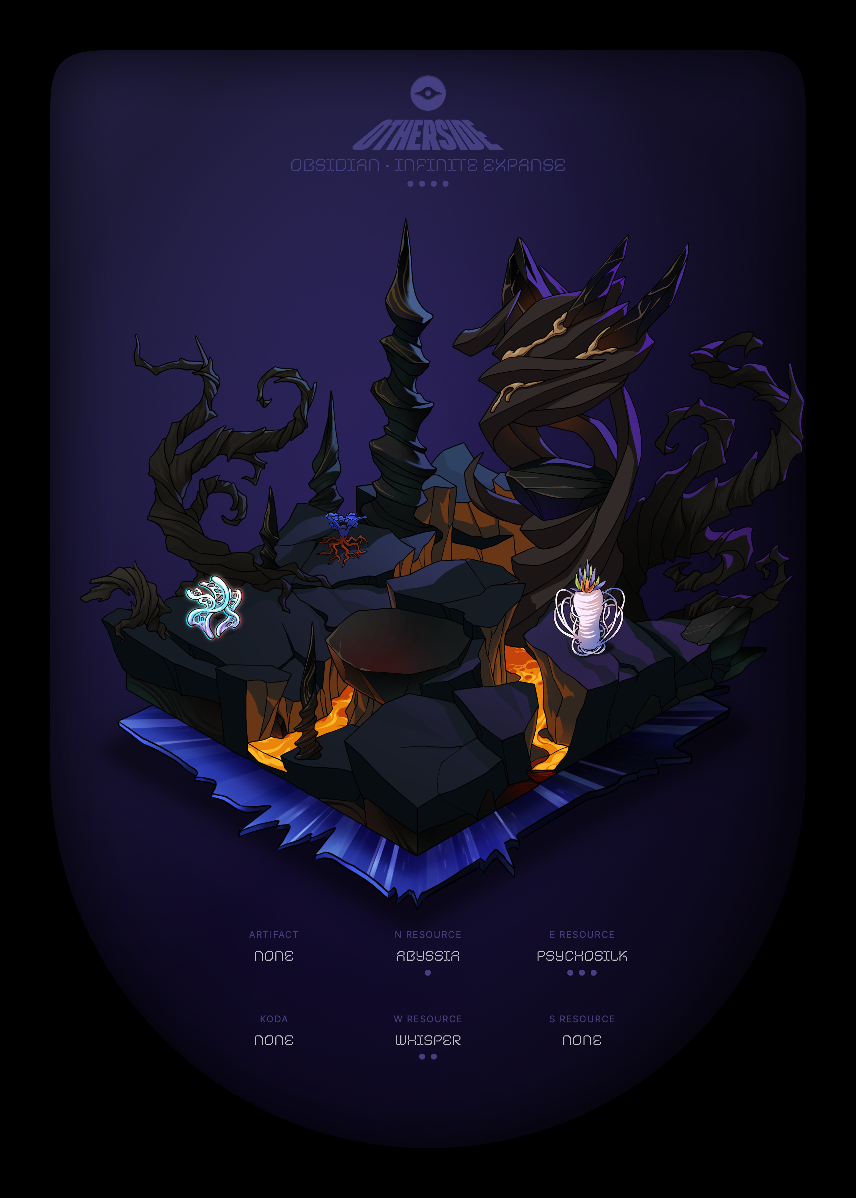 Otherdeed #41599 — Obsidian
