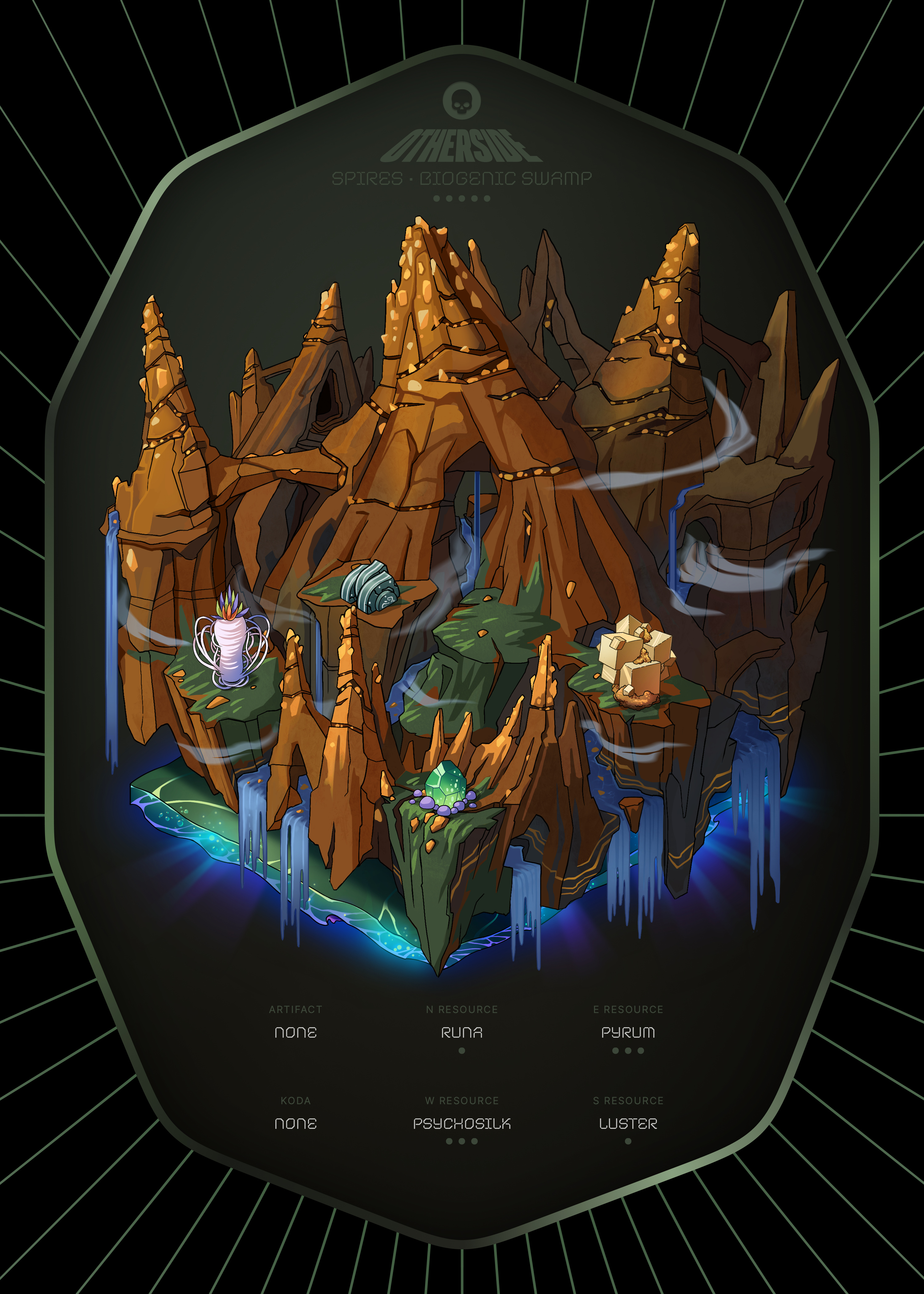 Otherdeed #4991 — Spires