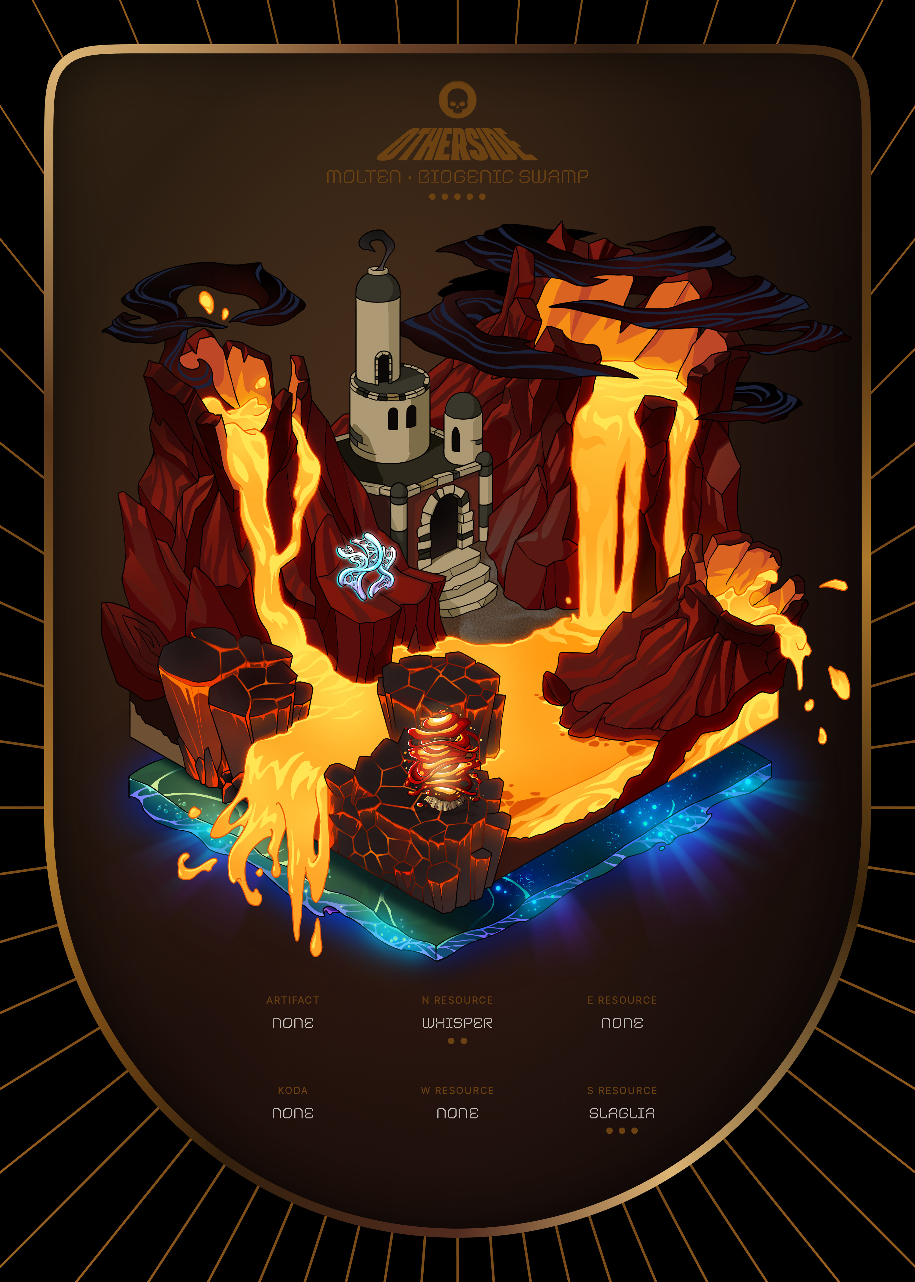 Otherdeed #9547 — Molten
