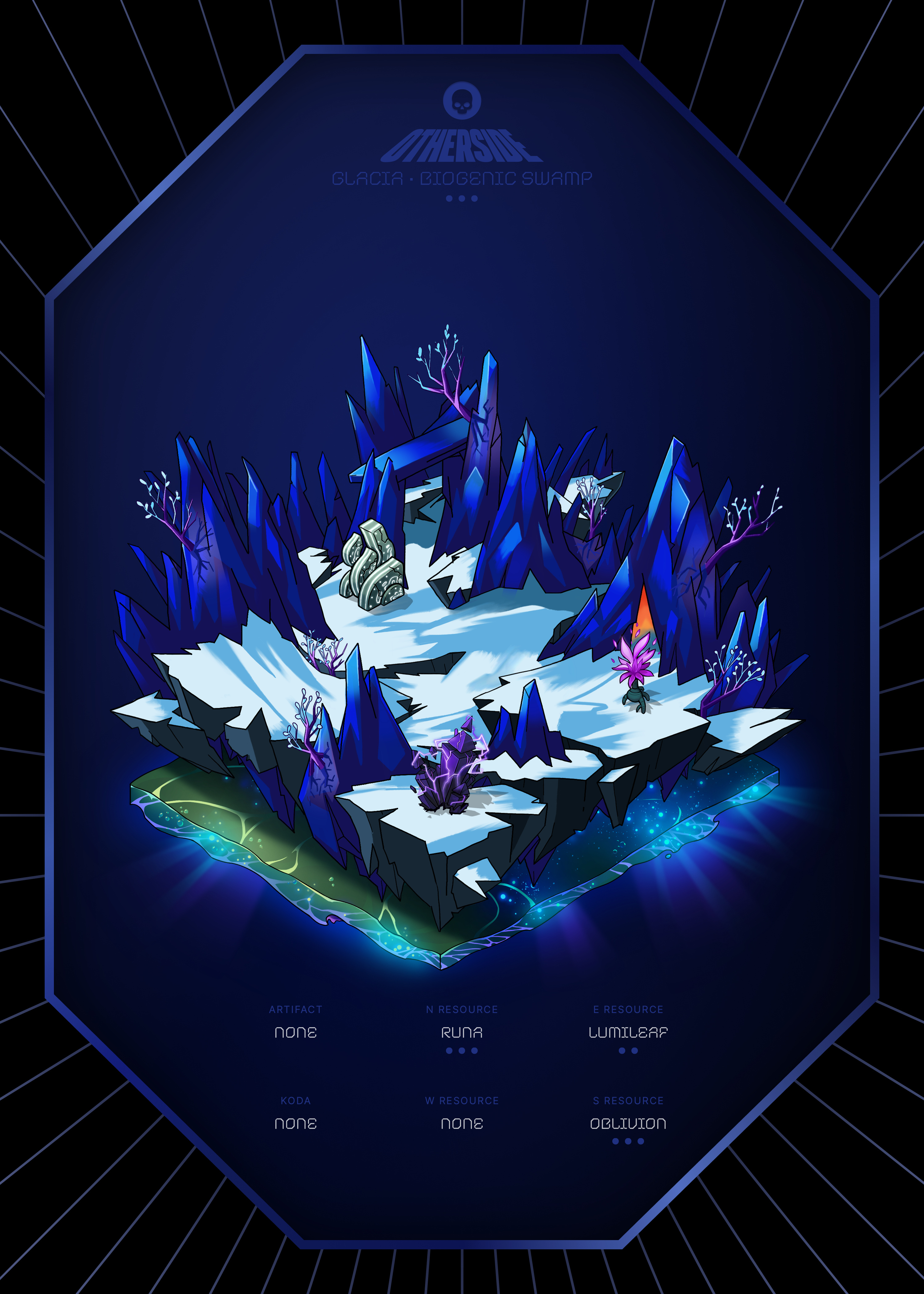 Otherdeed #9265 — Glacia