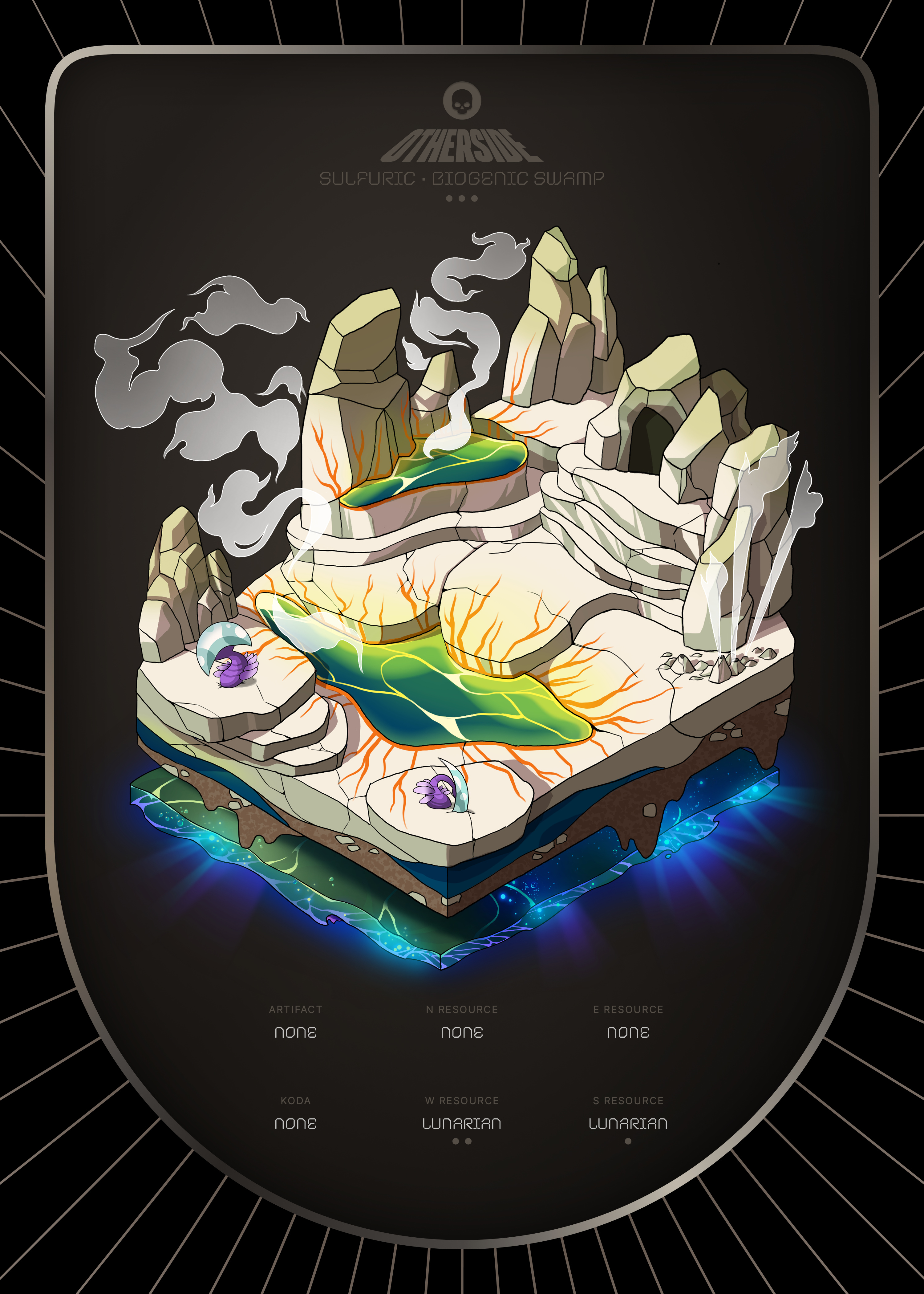 Otherdeed #6723 — Sulfuric