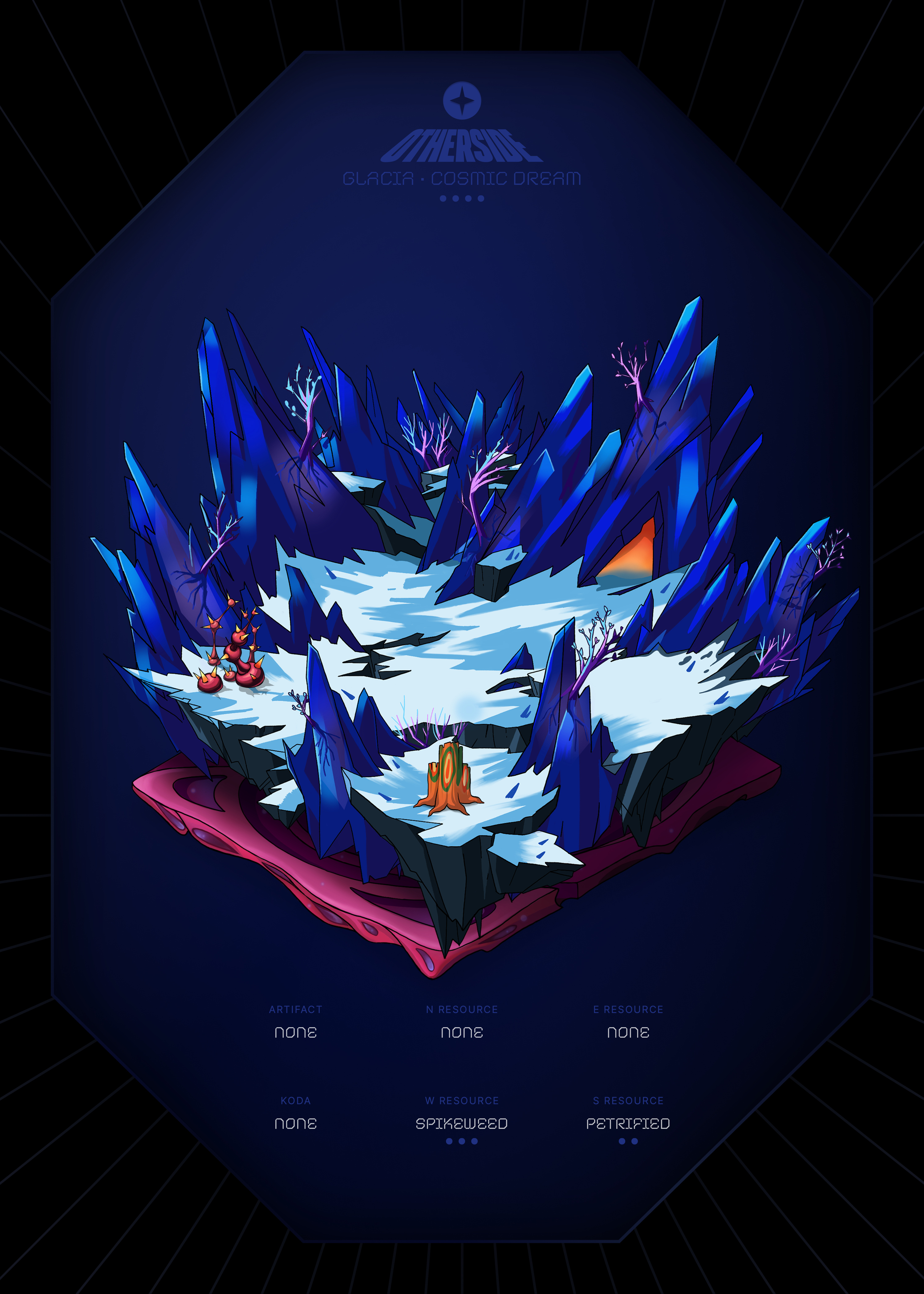Otherdeed #33887 — Glacia