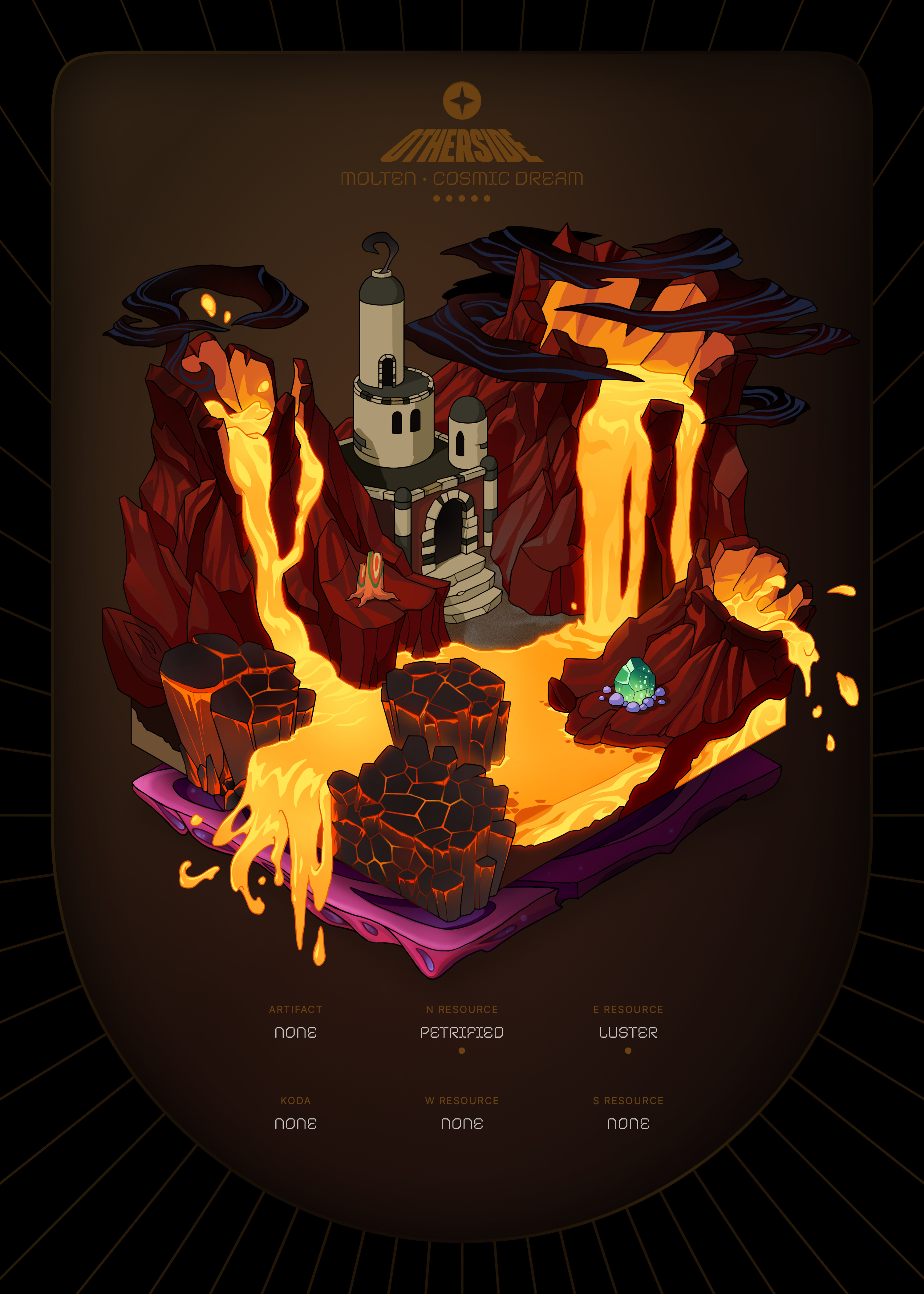 Otherdeed #95733 — Molten