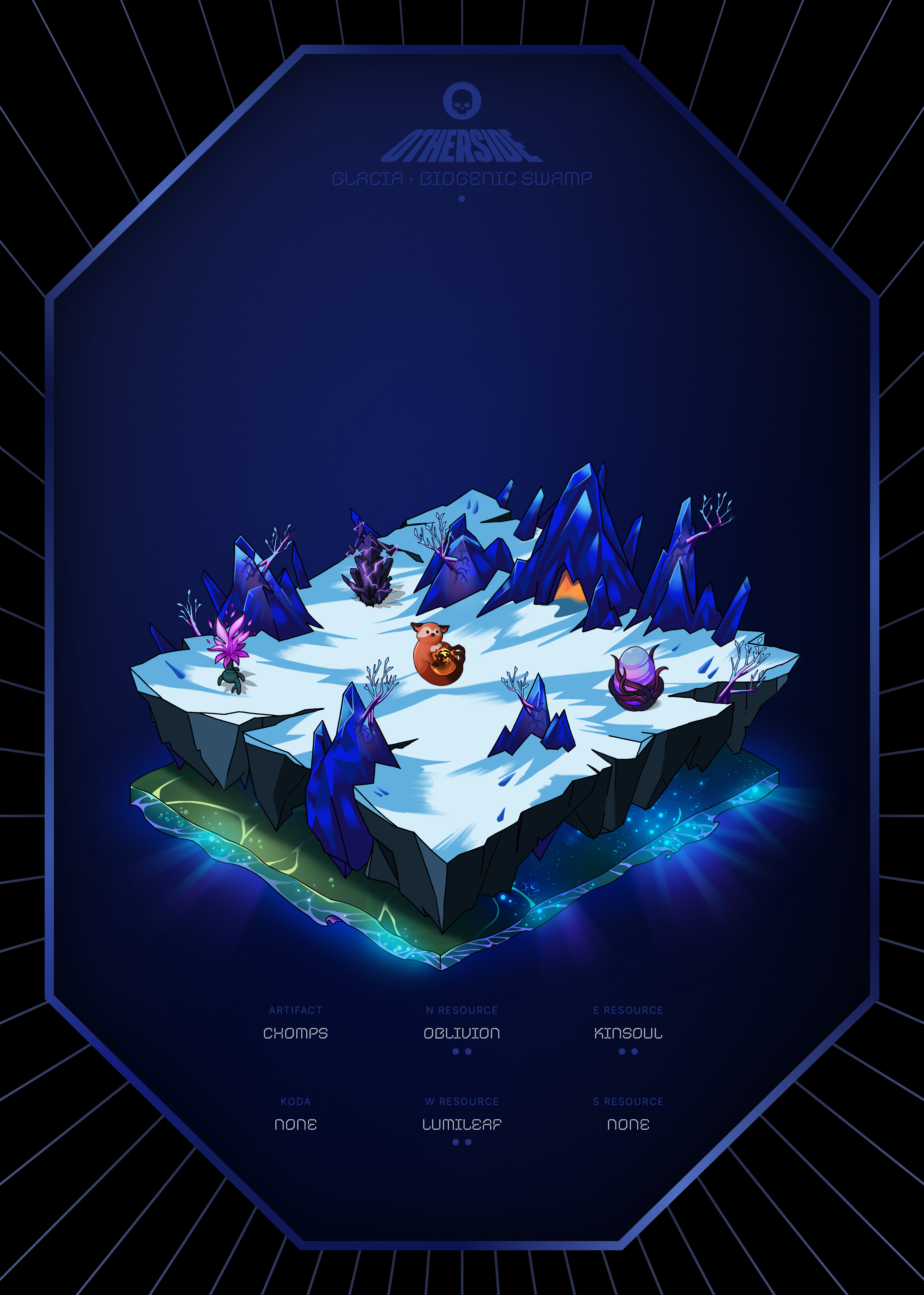Otherdeed #9080 — Glacia