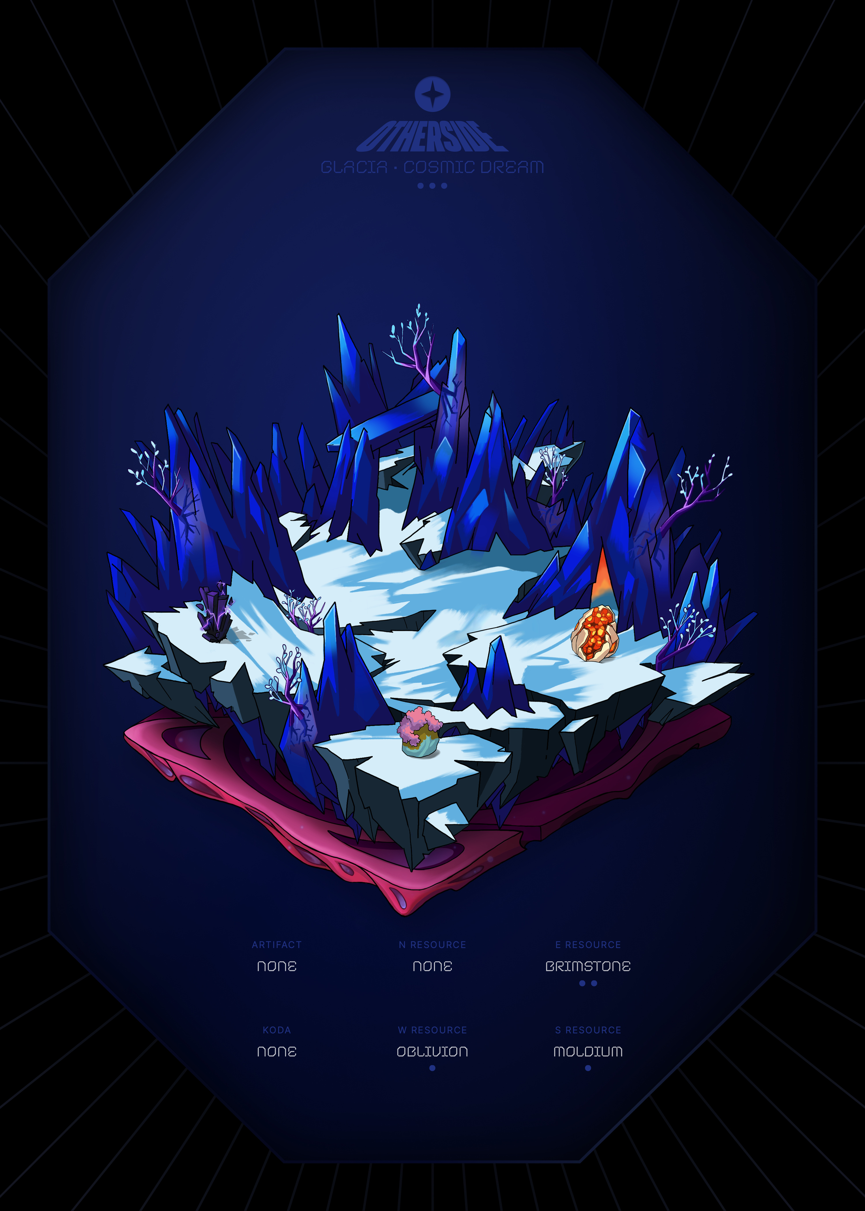 Otherdeed #31631 — Glacia