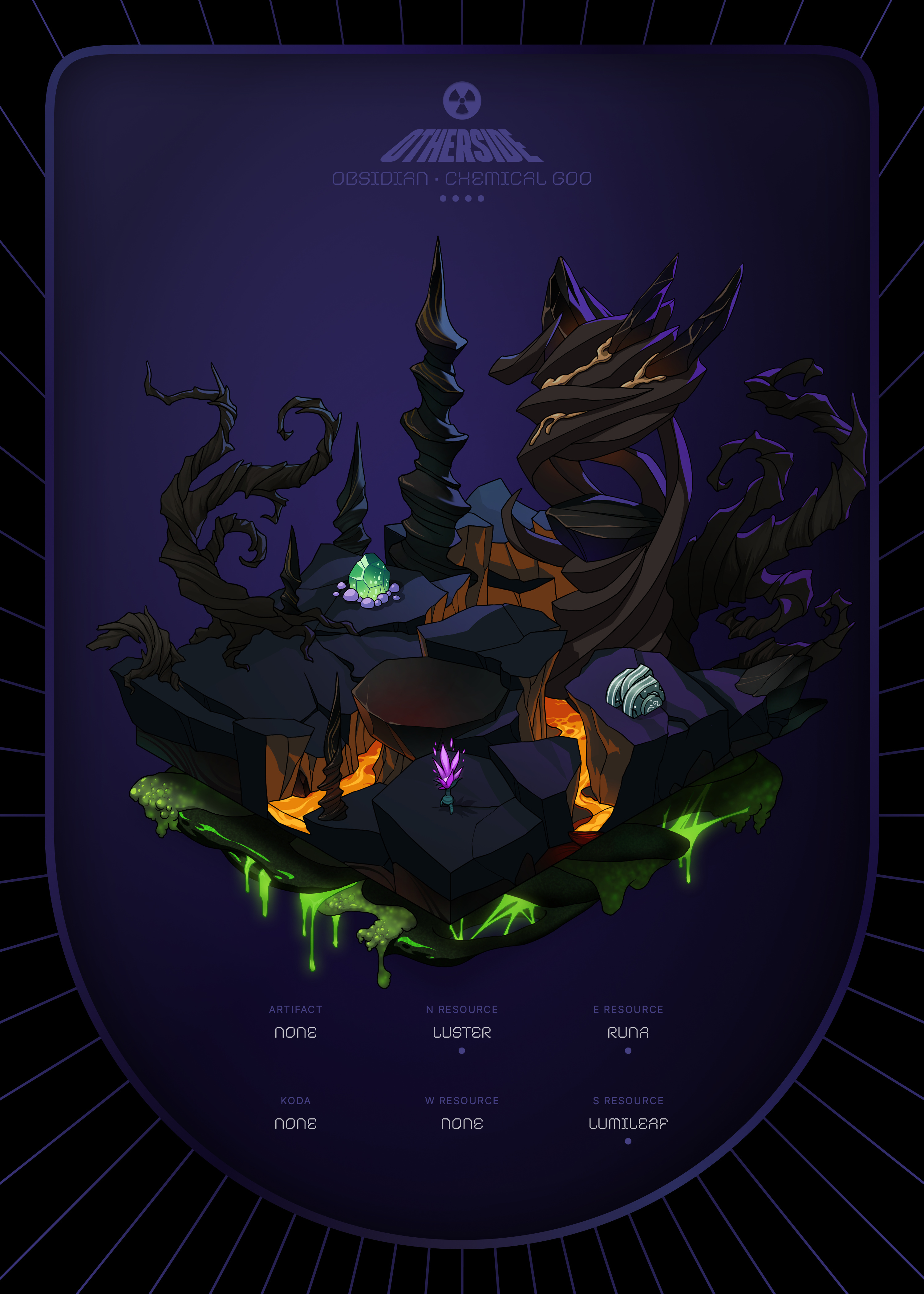 Otherdeed #23424 — Obsidian