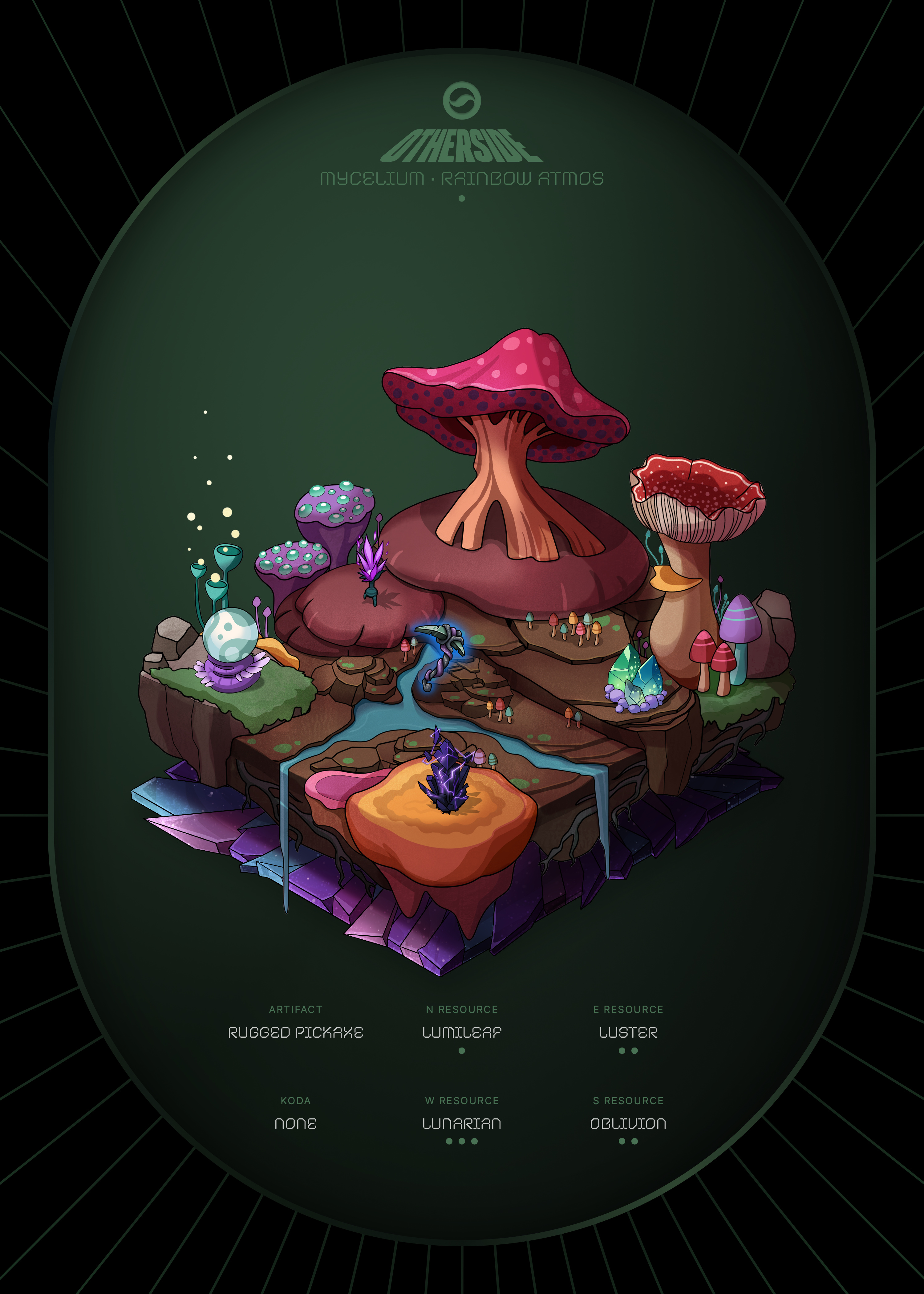 Otherdeed #85236 — Mycelium