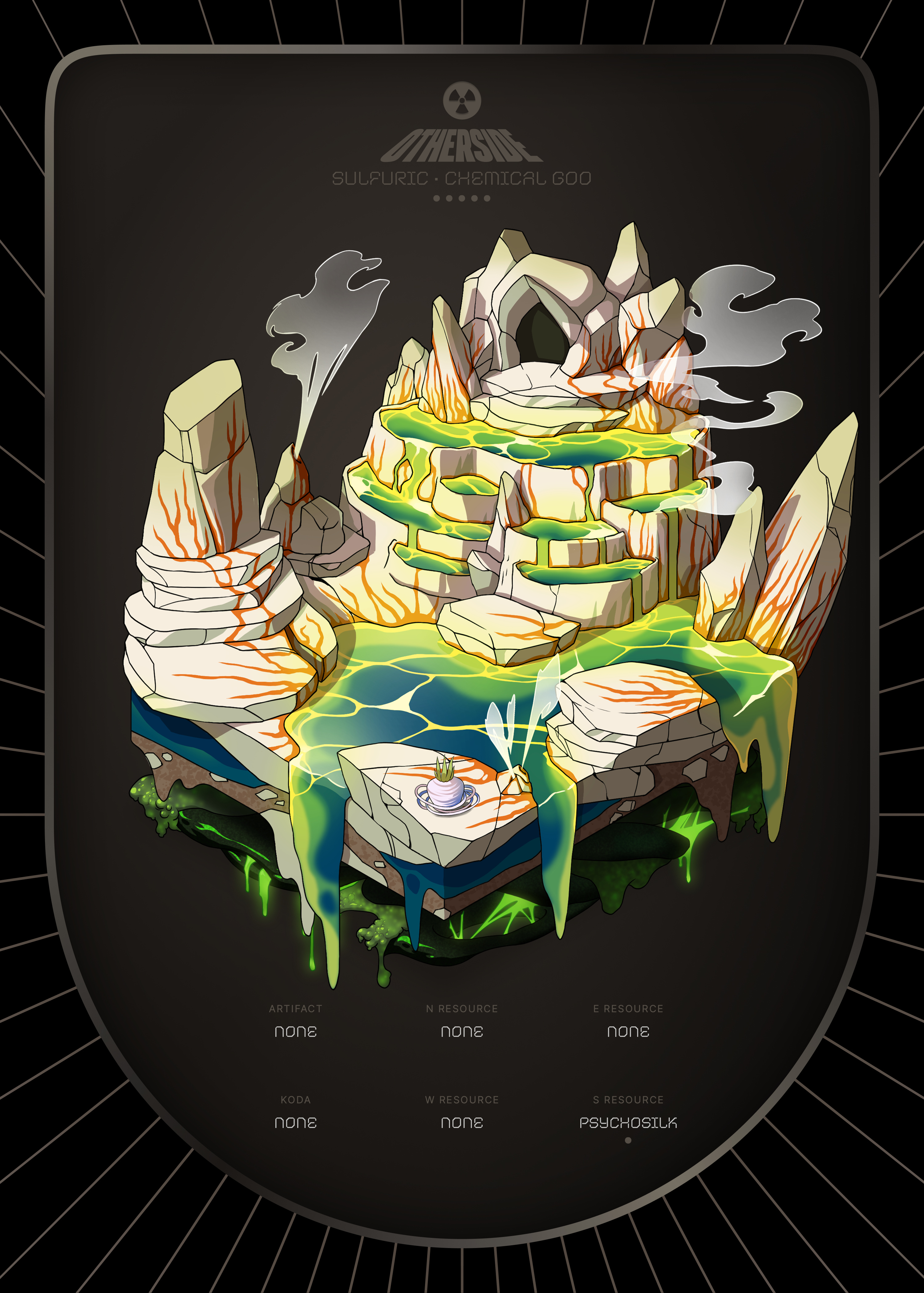 Otherdeed #19804 — Sulfuric