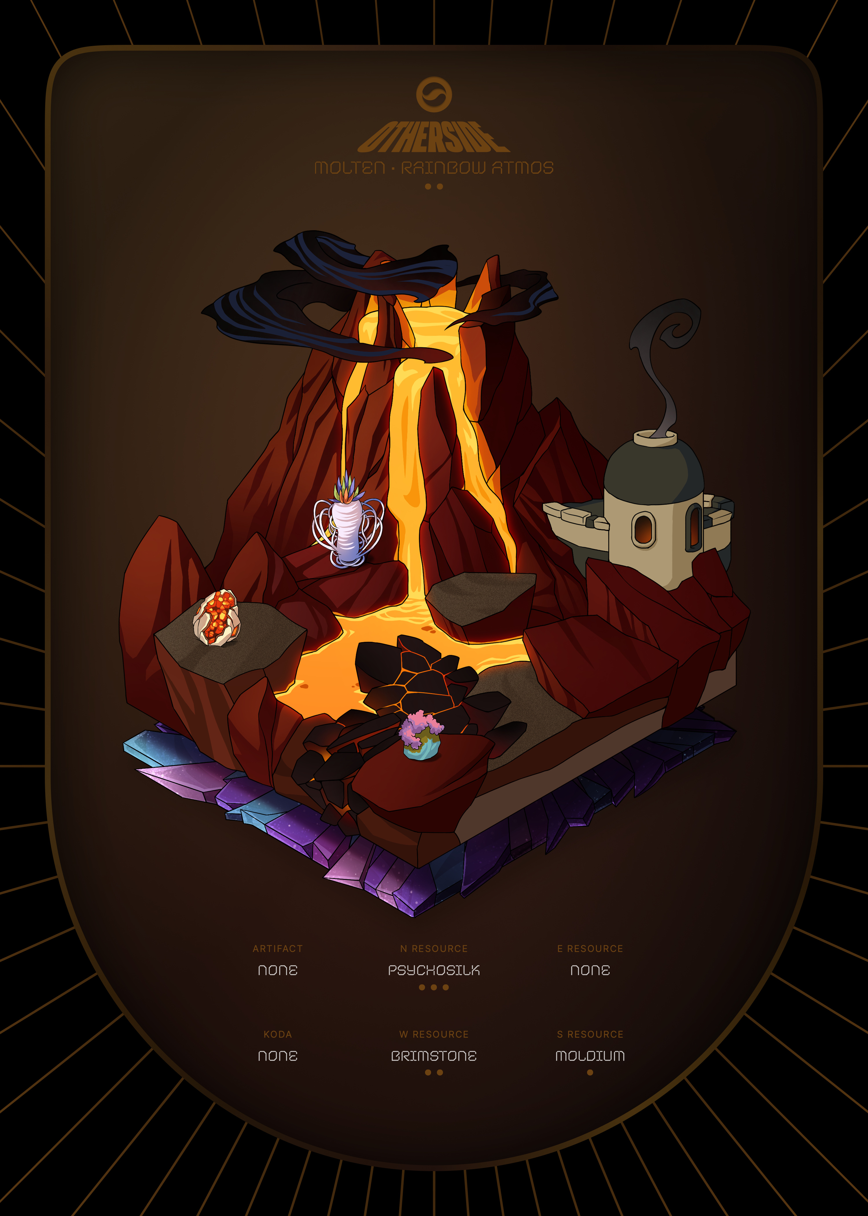 Otherdeed #83310 — Molten