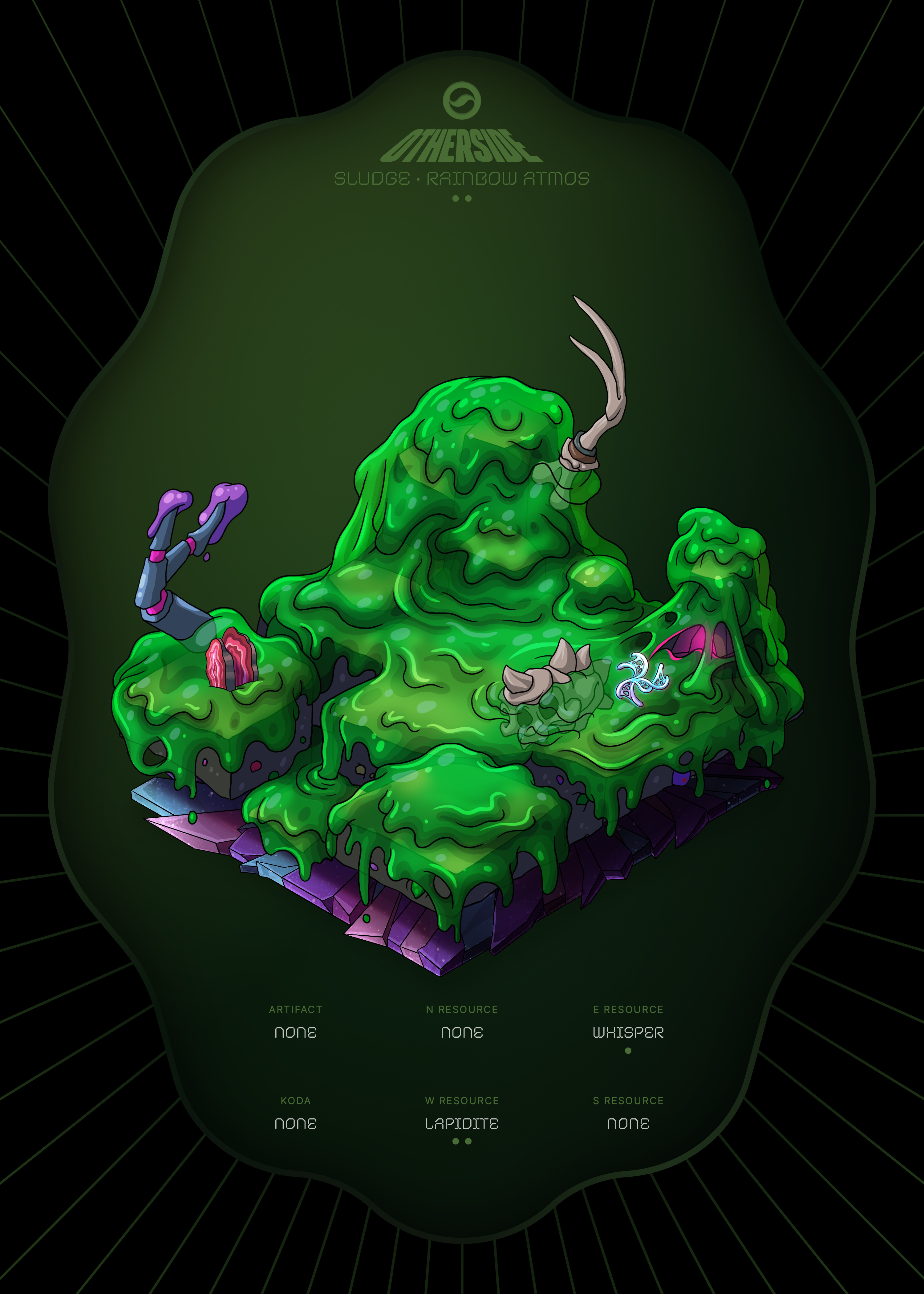 Otherdeed #76711 — Sludge