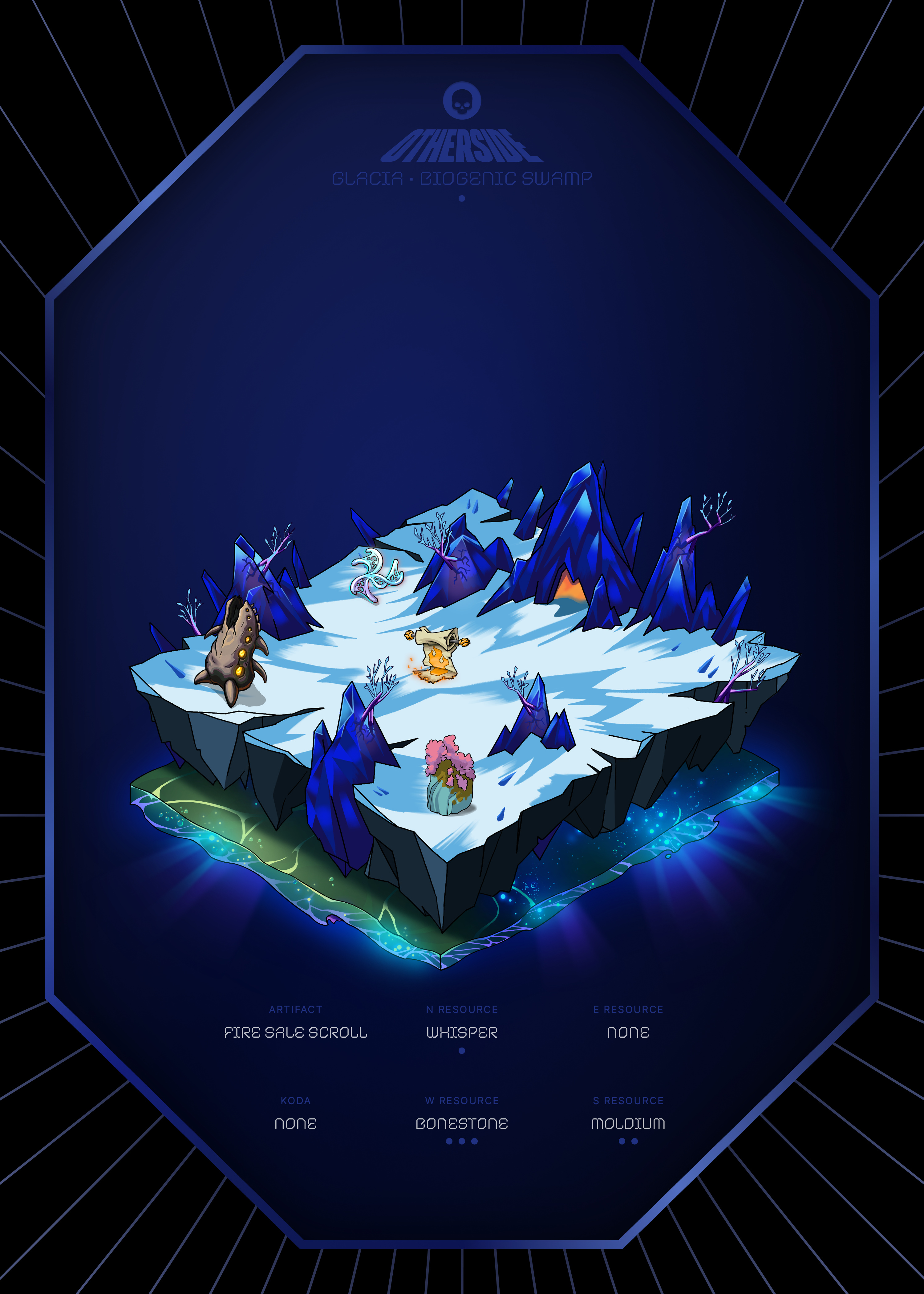 Otherdeed #6671 — Glacia