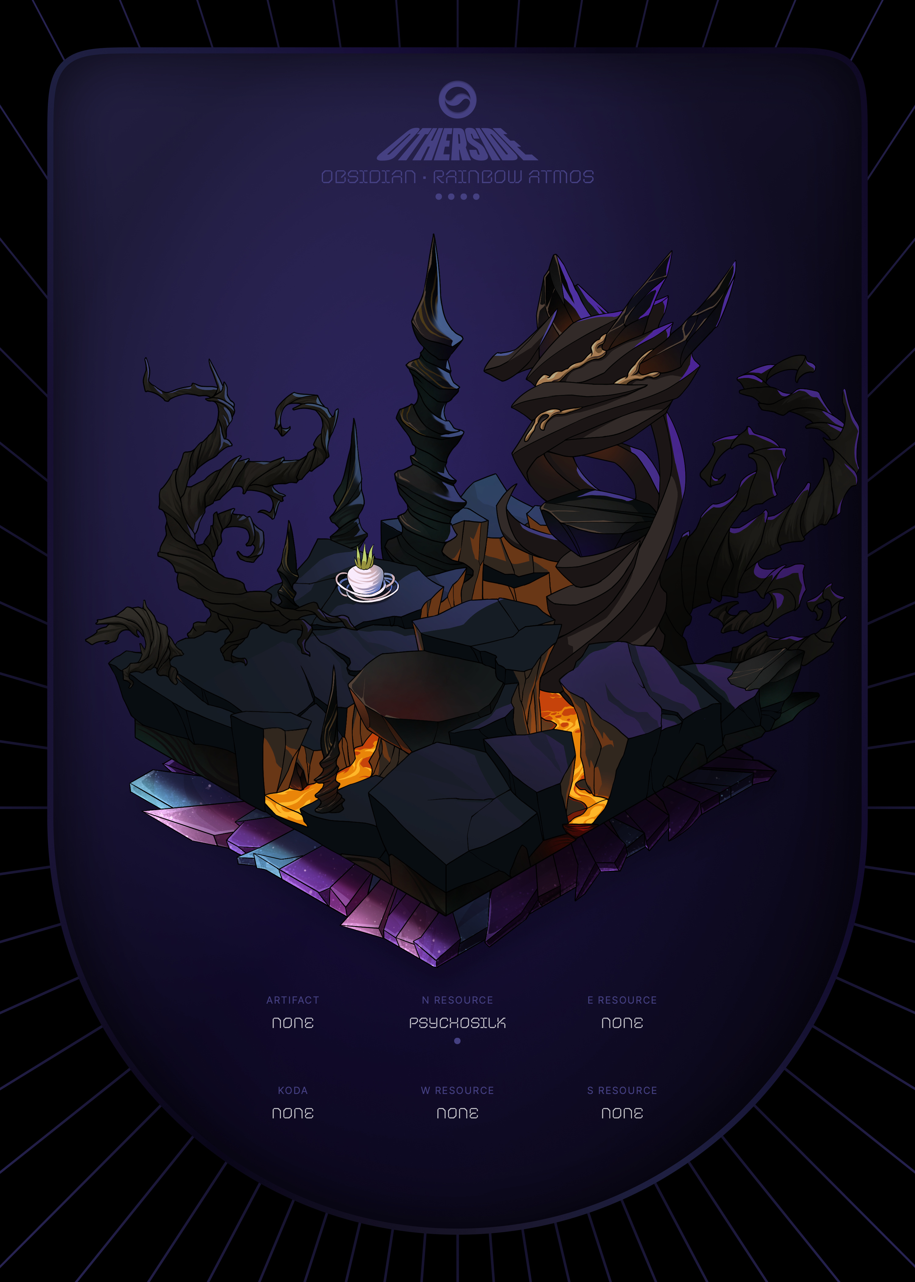 Otherdeed #69667 — Obsidian