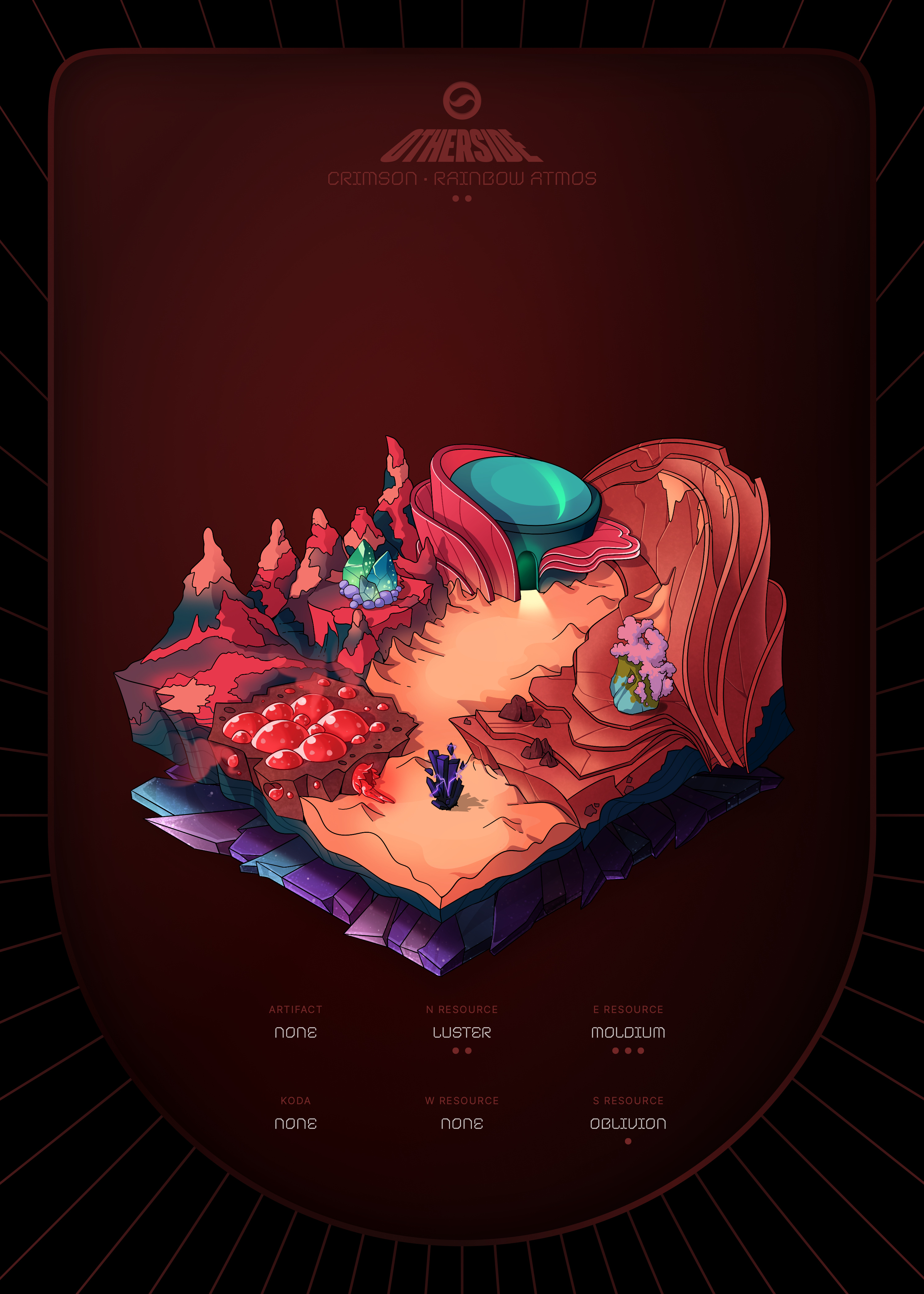 Otherdeed #69238 — Crimson