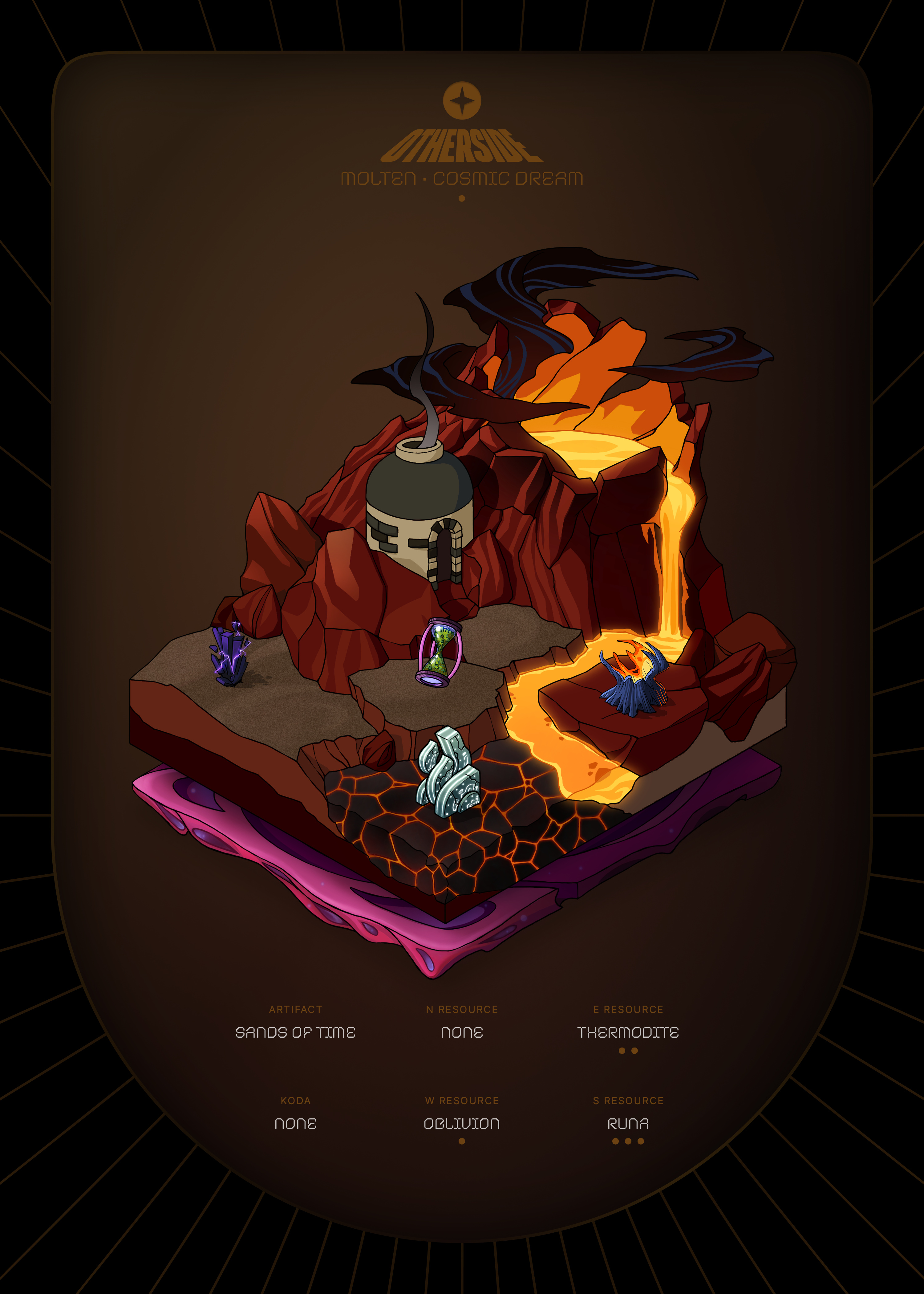 Otherdeed #30091 — Molten