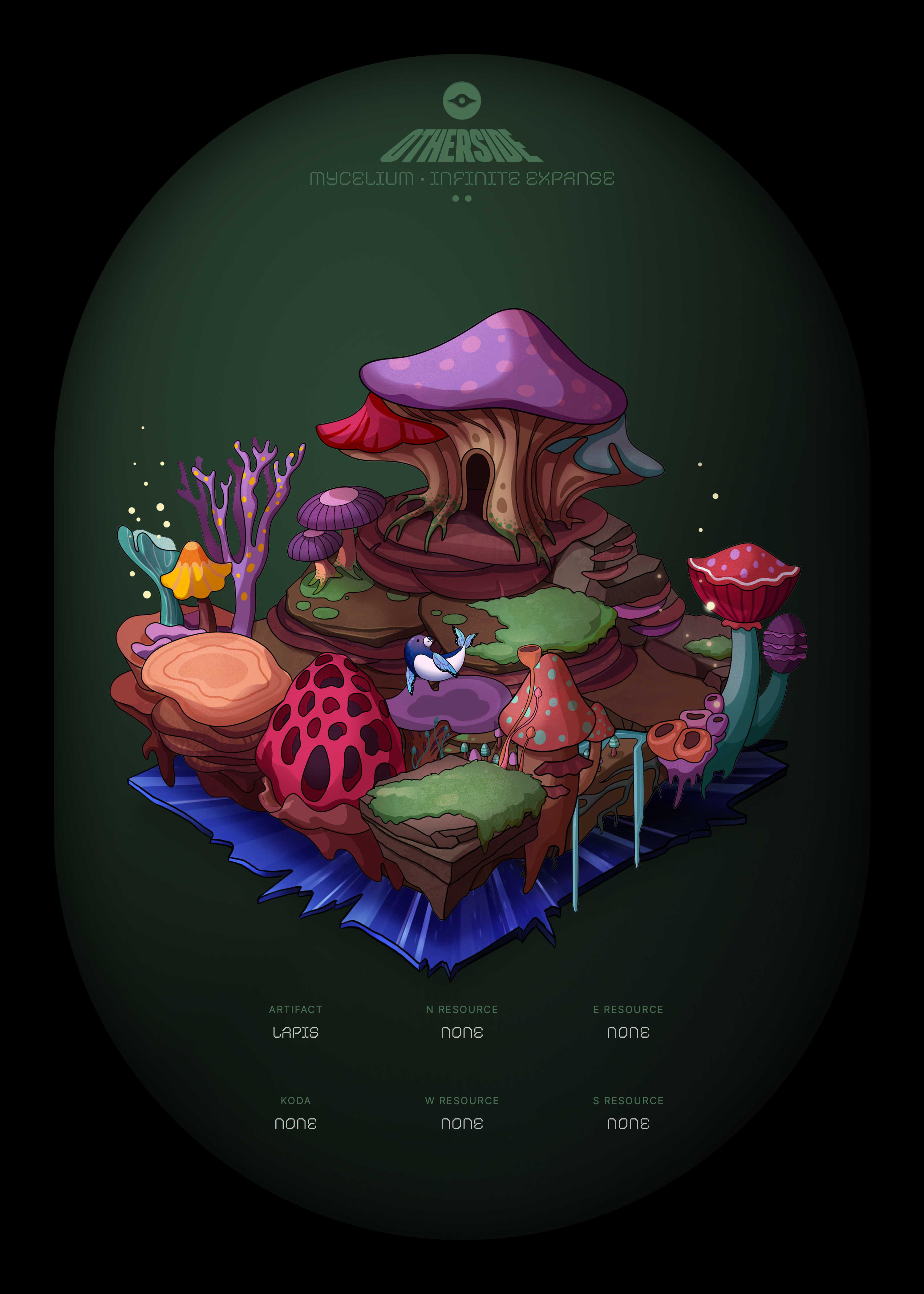 Otherdeed #49718 — Mycelium