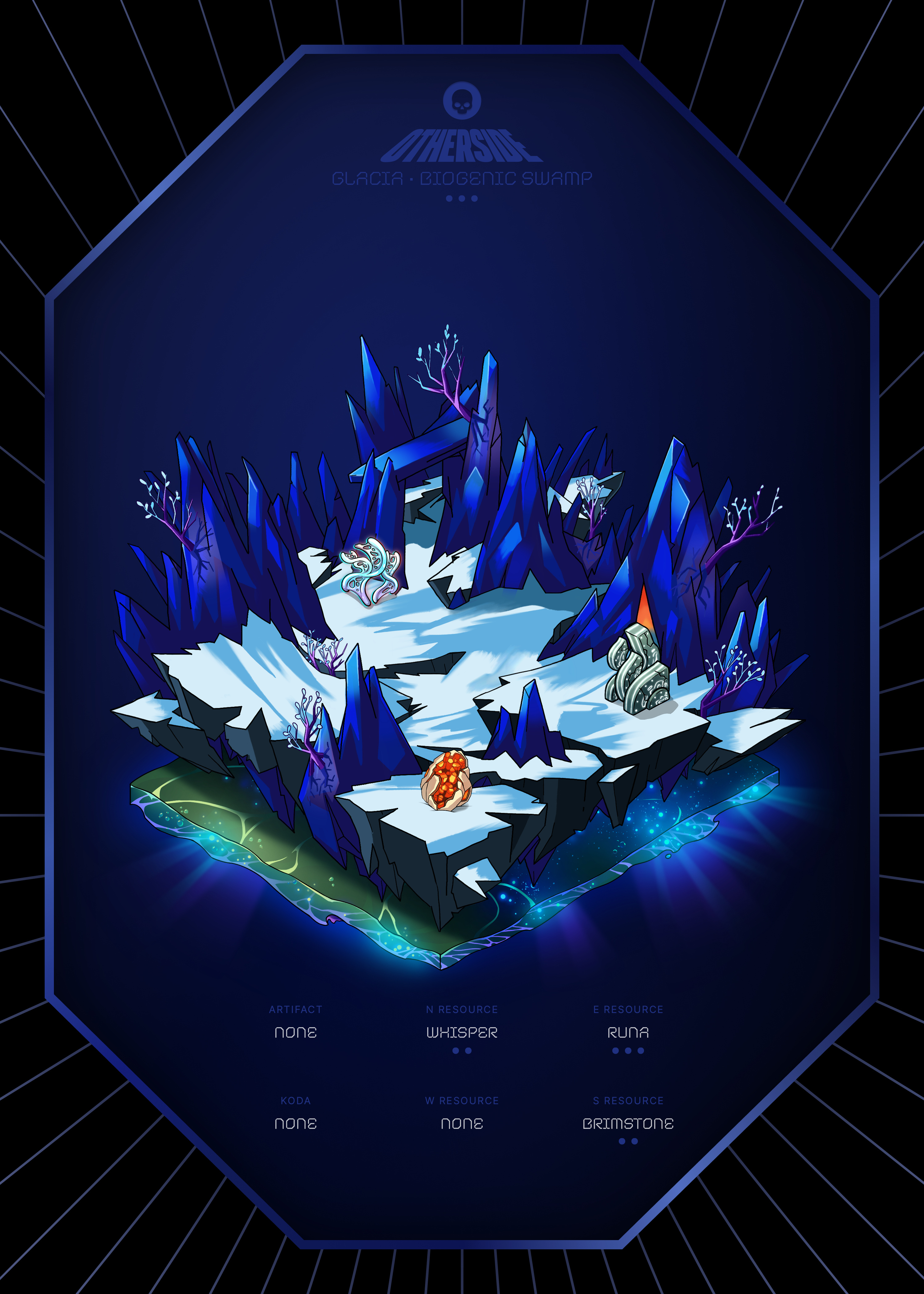 Otherdeed #5605 — Glacia