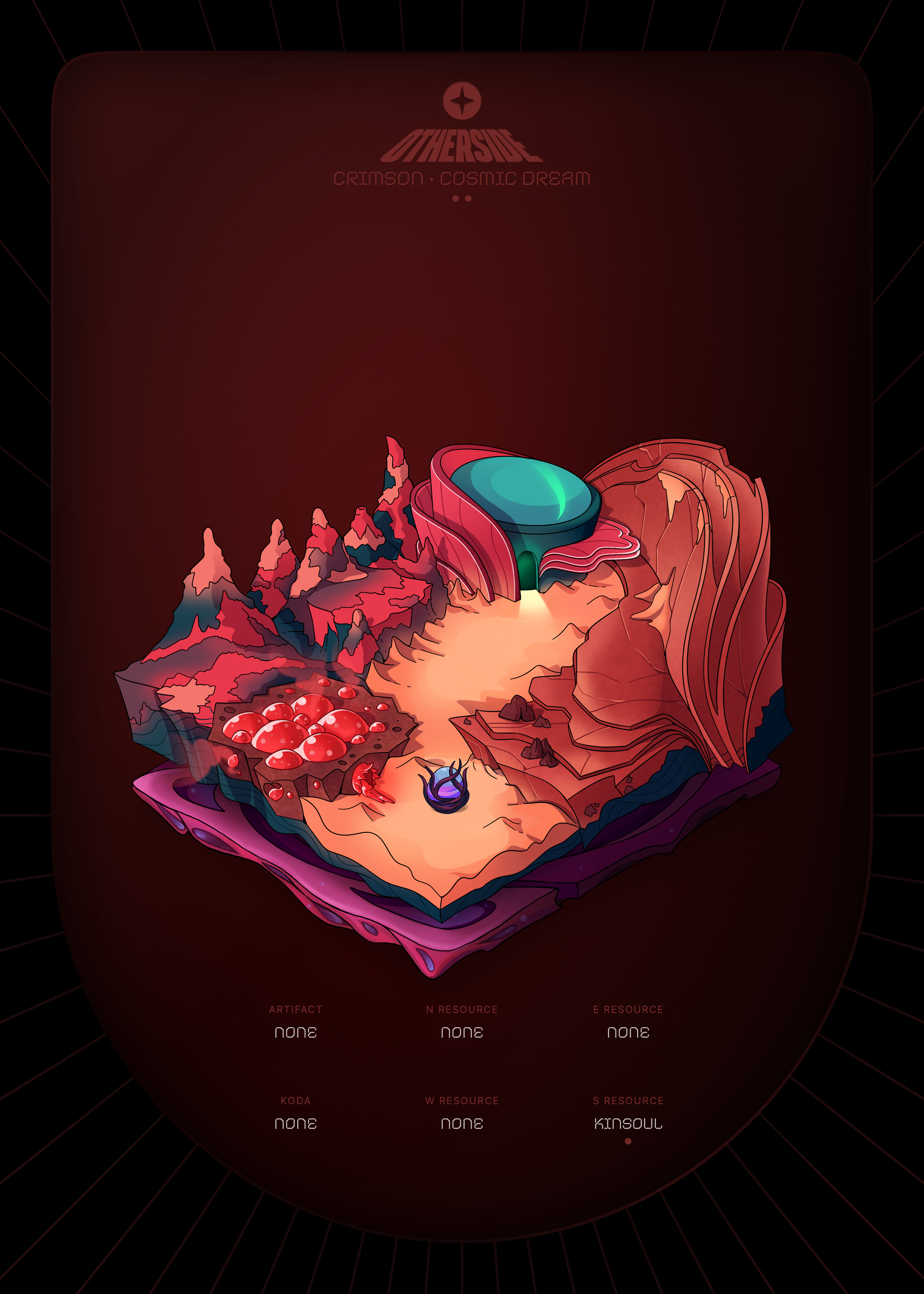 Otherdeed #90391 — Crimson