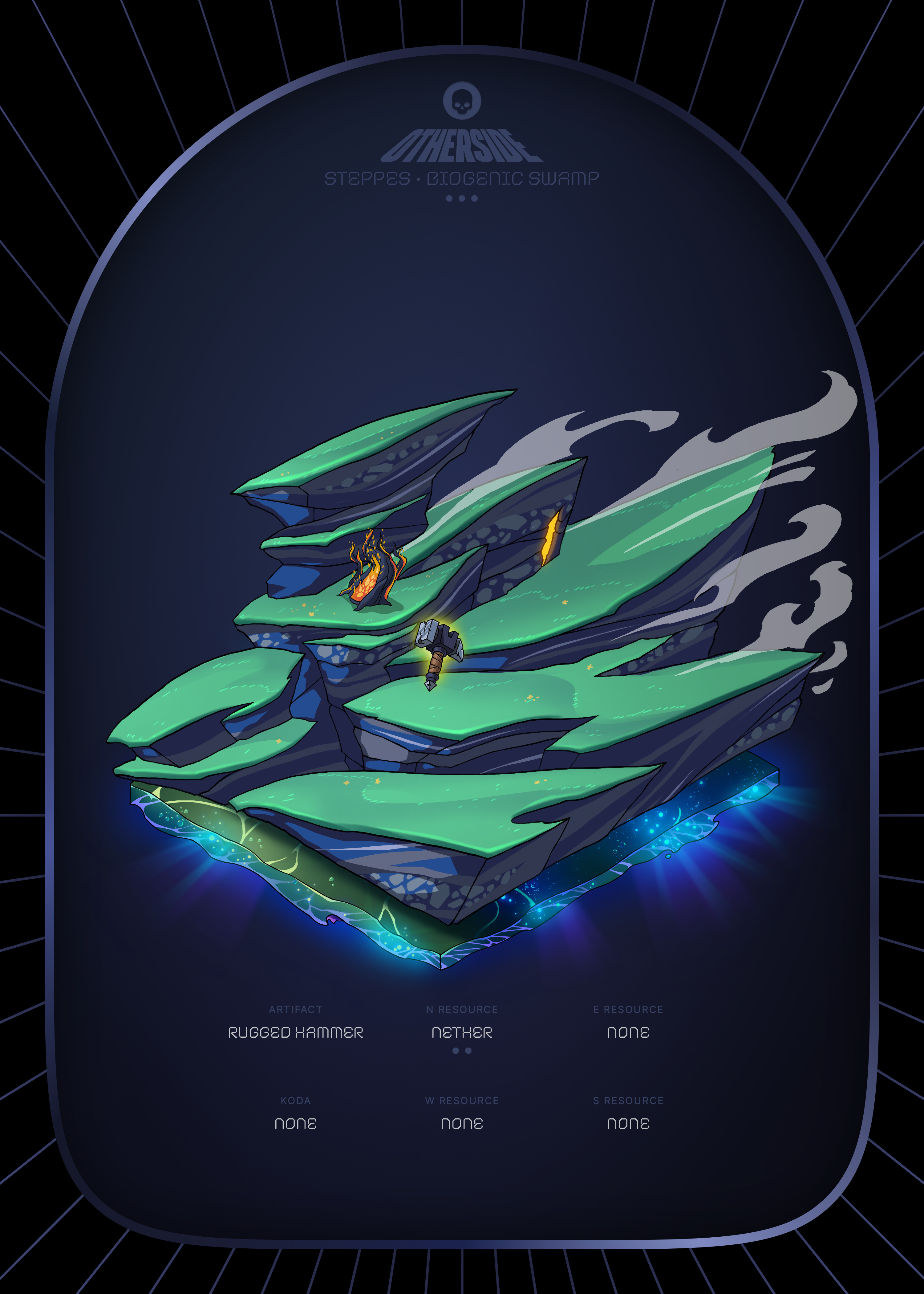 Otherdeed #7219 — Steppes