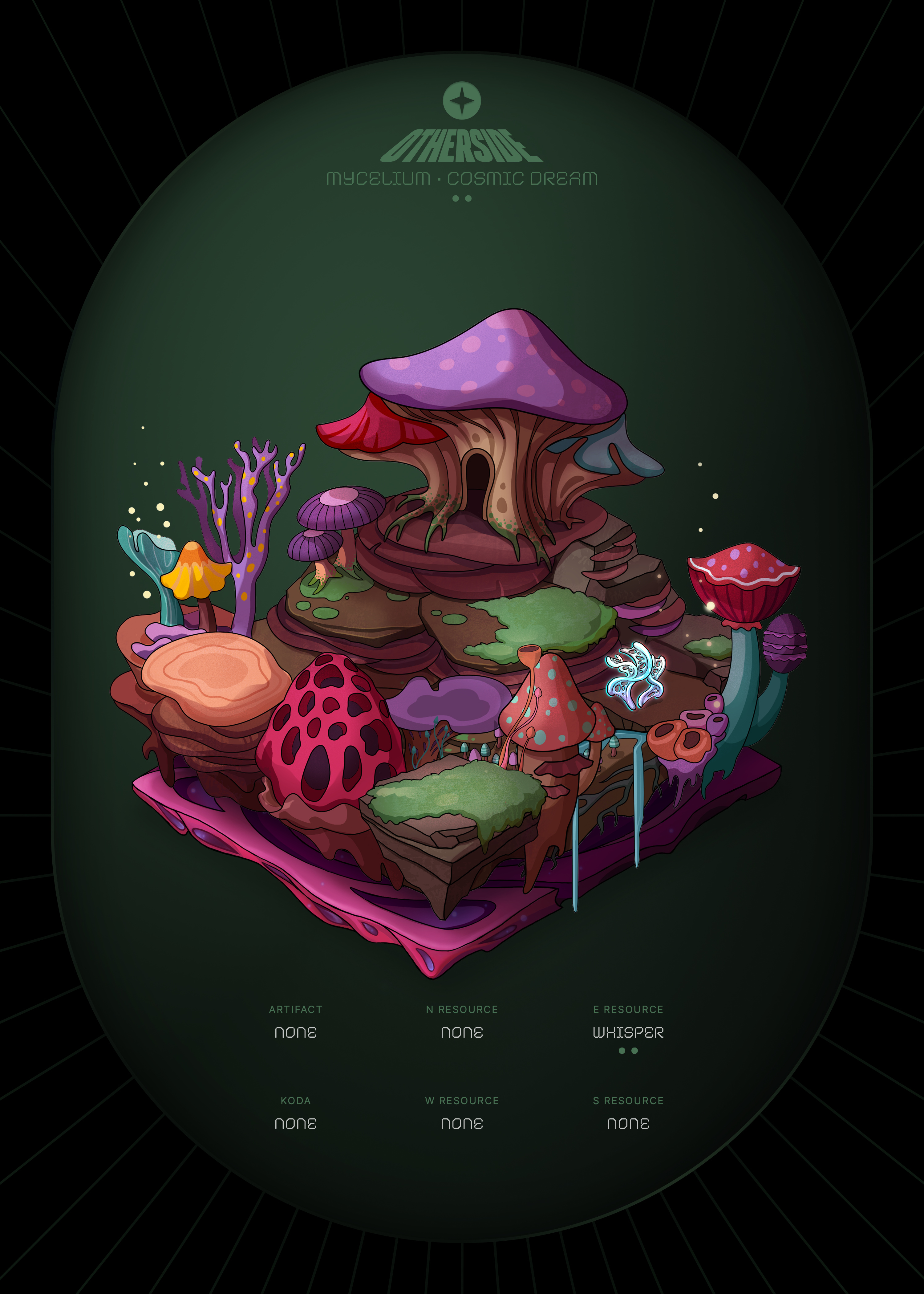 Otherdeed #88195 — Mycelium