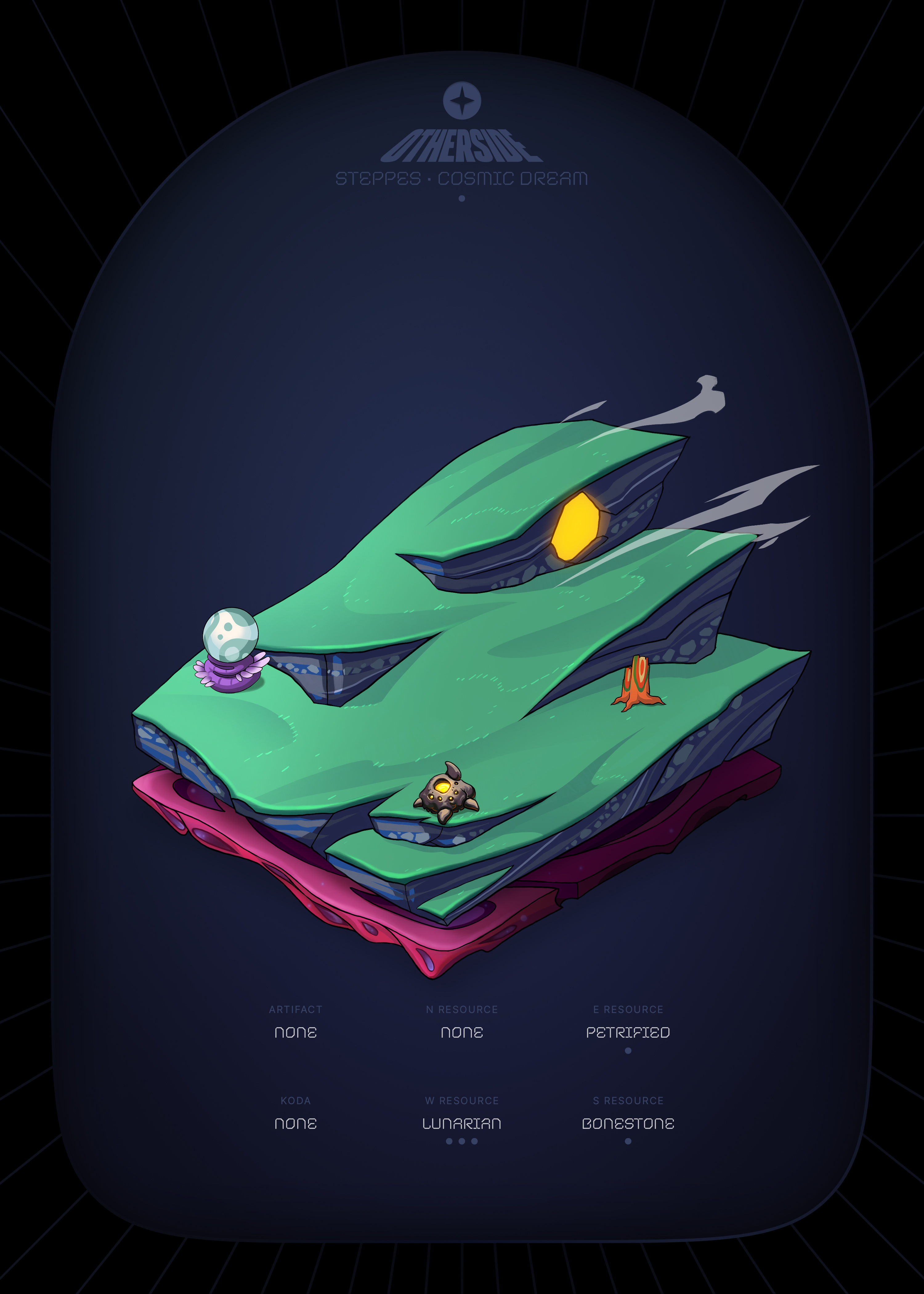 Otherdeed #32497 — Steppes