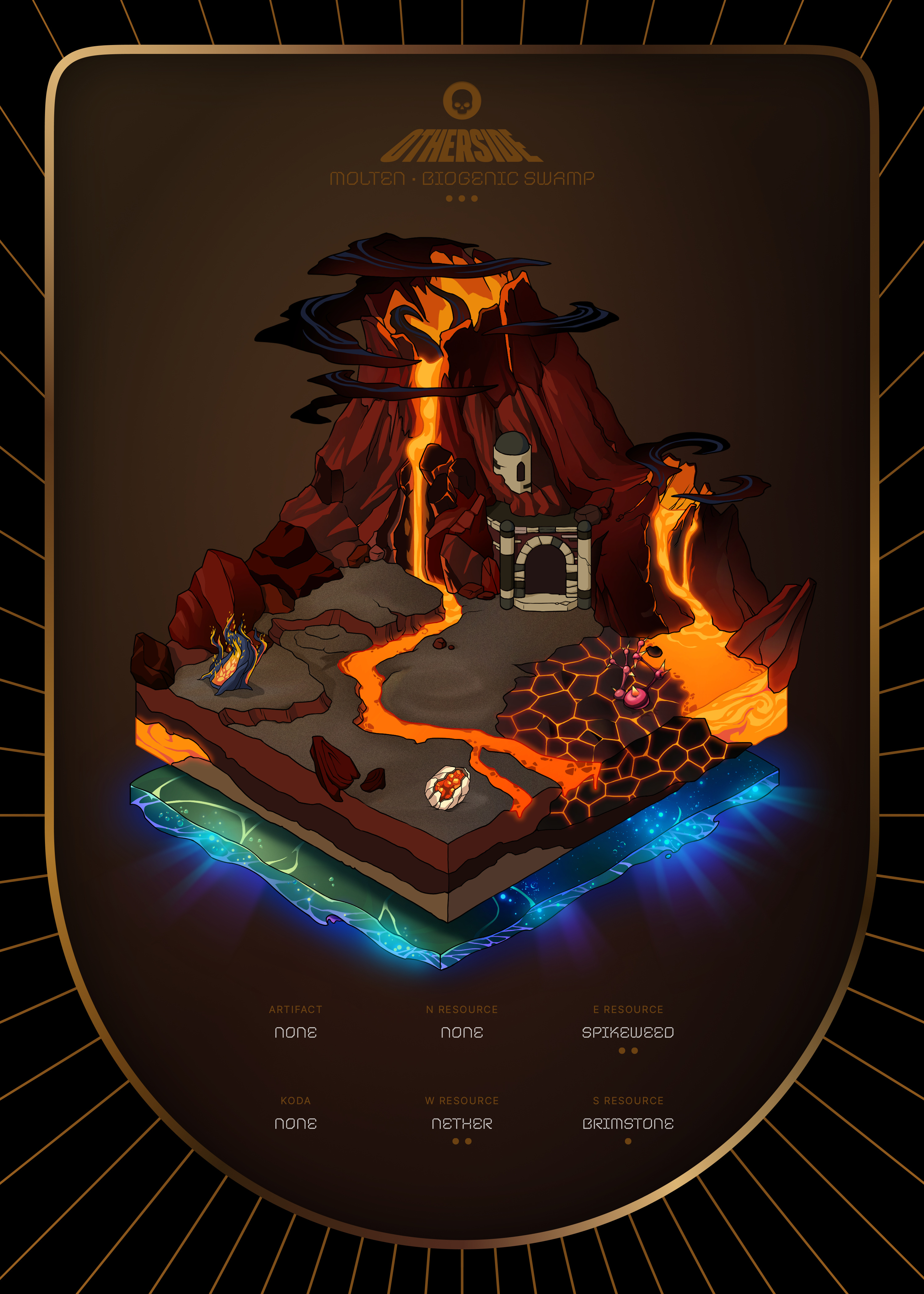 Otherdeed #375 — Molten