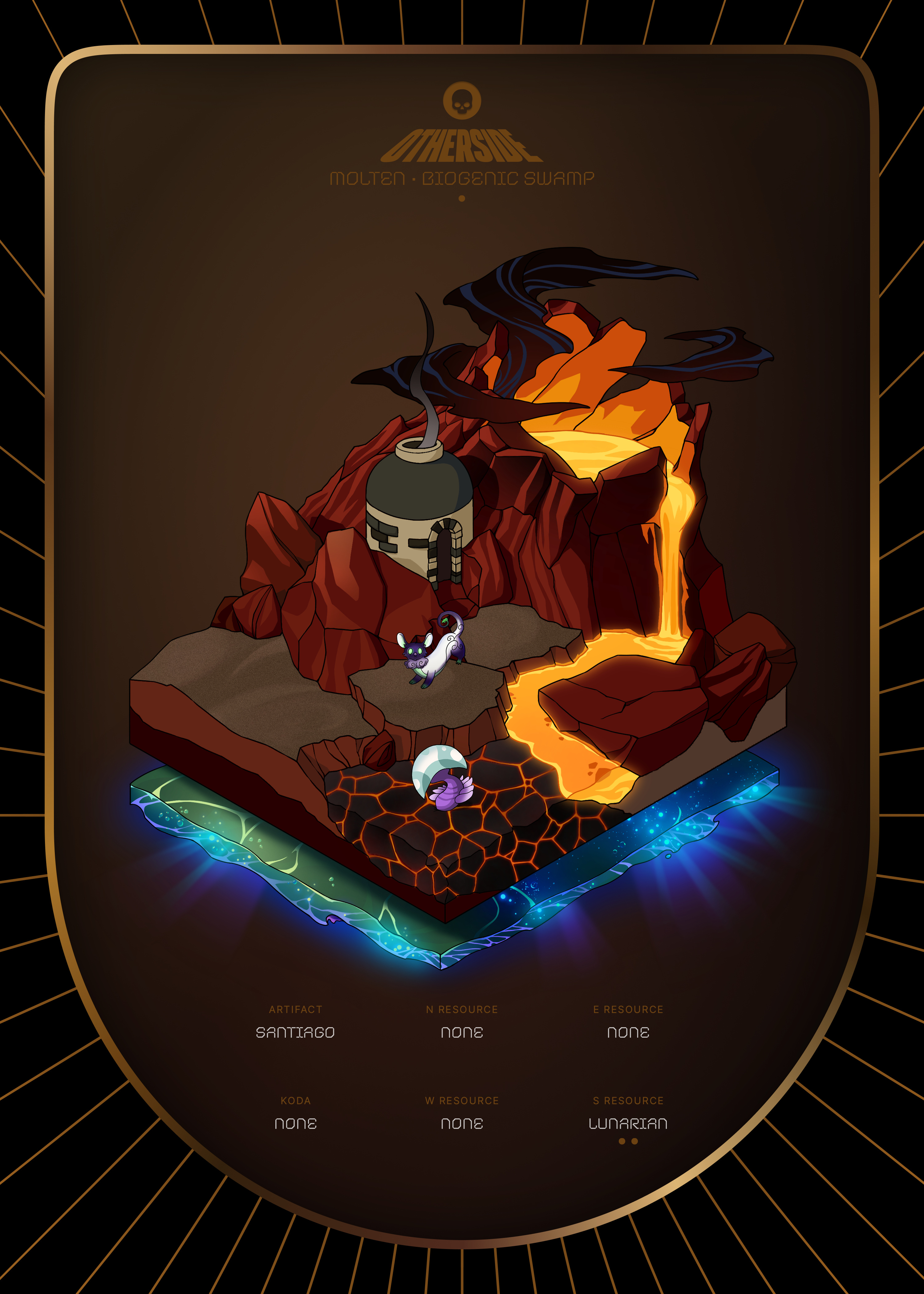Otherdeed #8727 — Molten