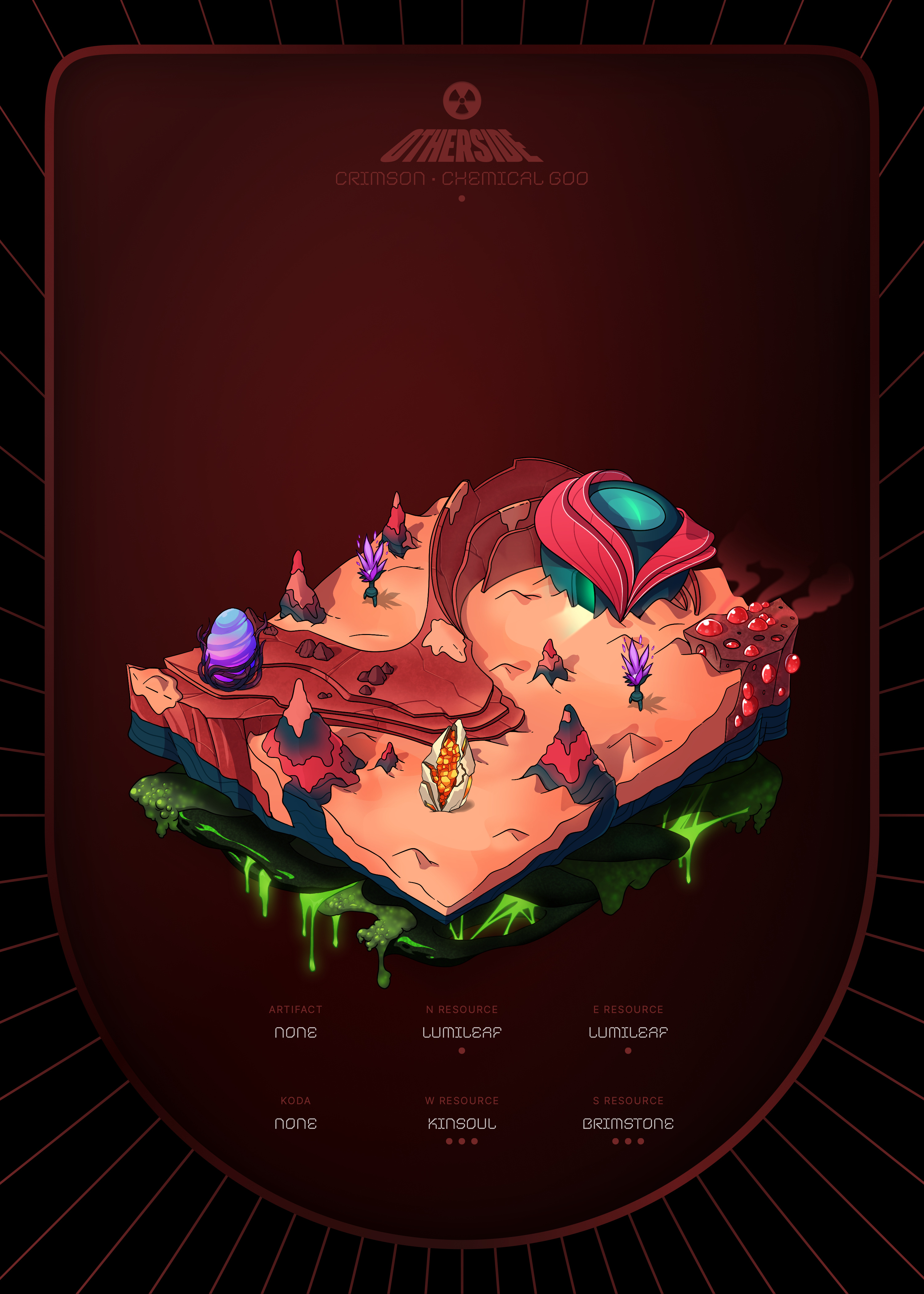 Otherdeed #28733 — Crimson