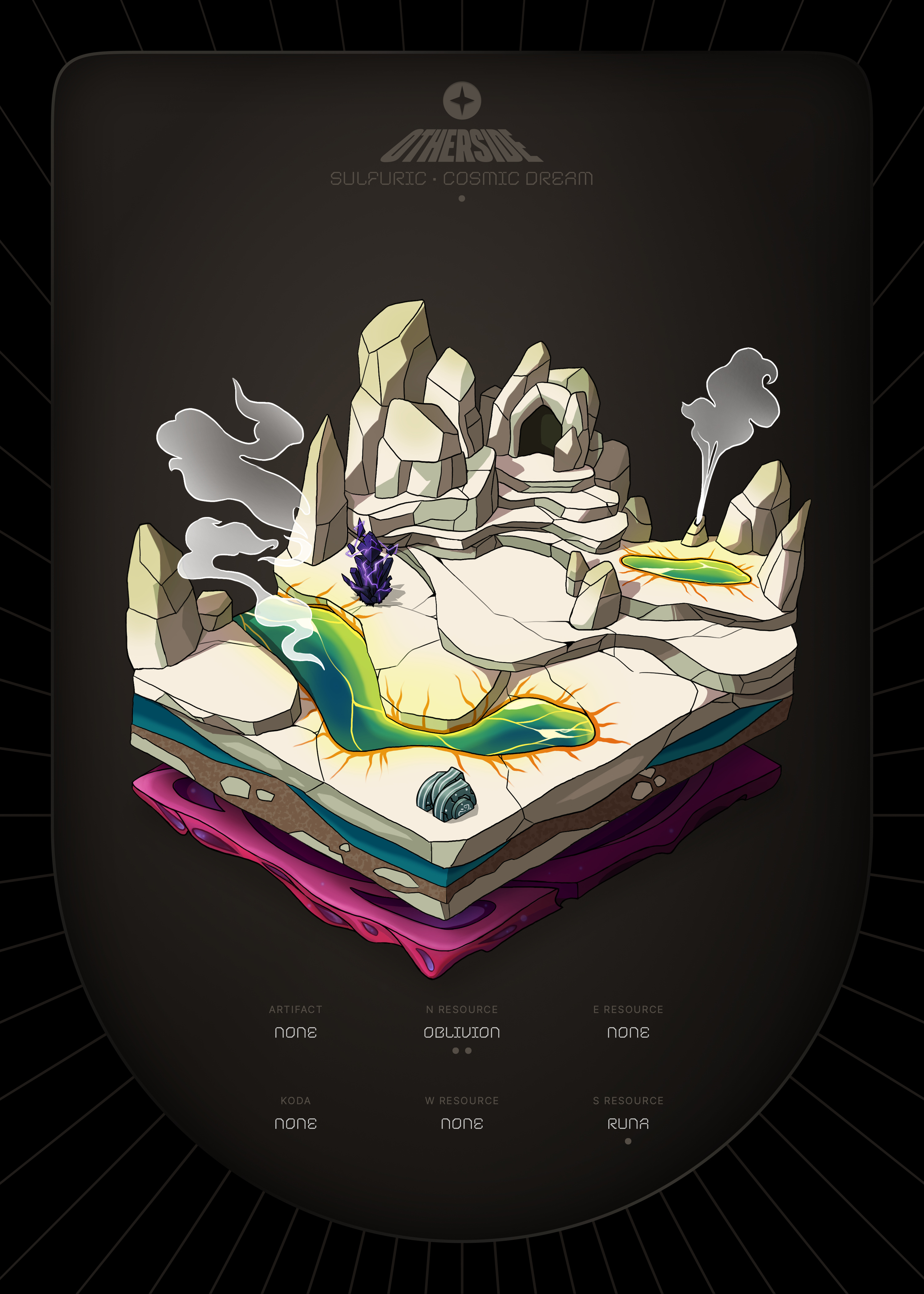Otherdeed #39822 — Sulfuric